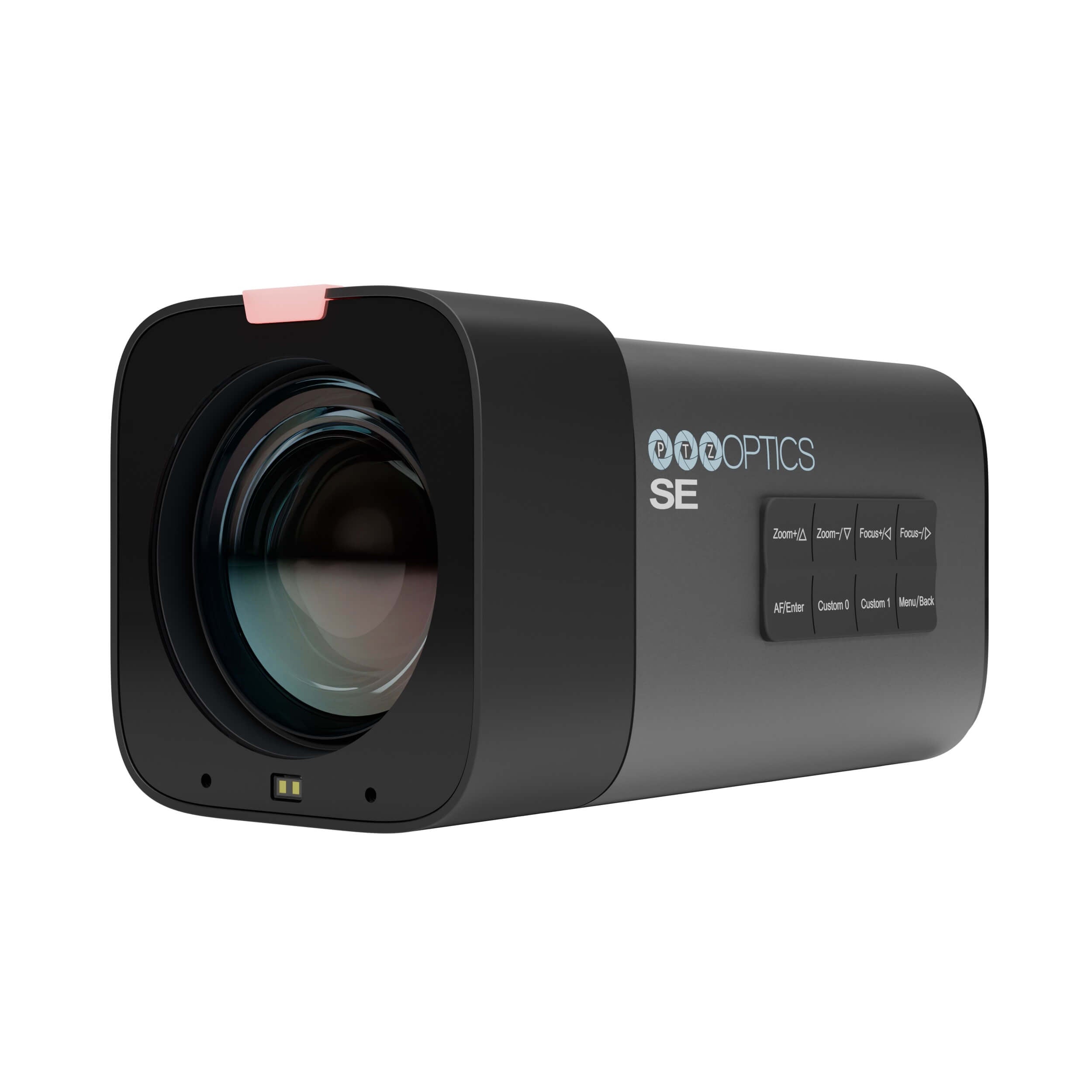 PTZOptics Studio SE - HD Streaming Camera with 12x Optical Zoom (gray), front left