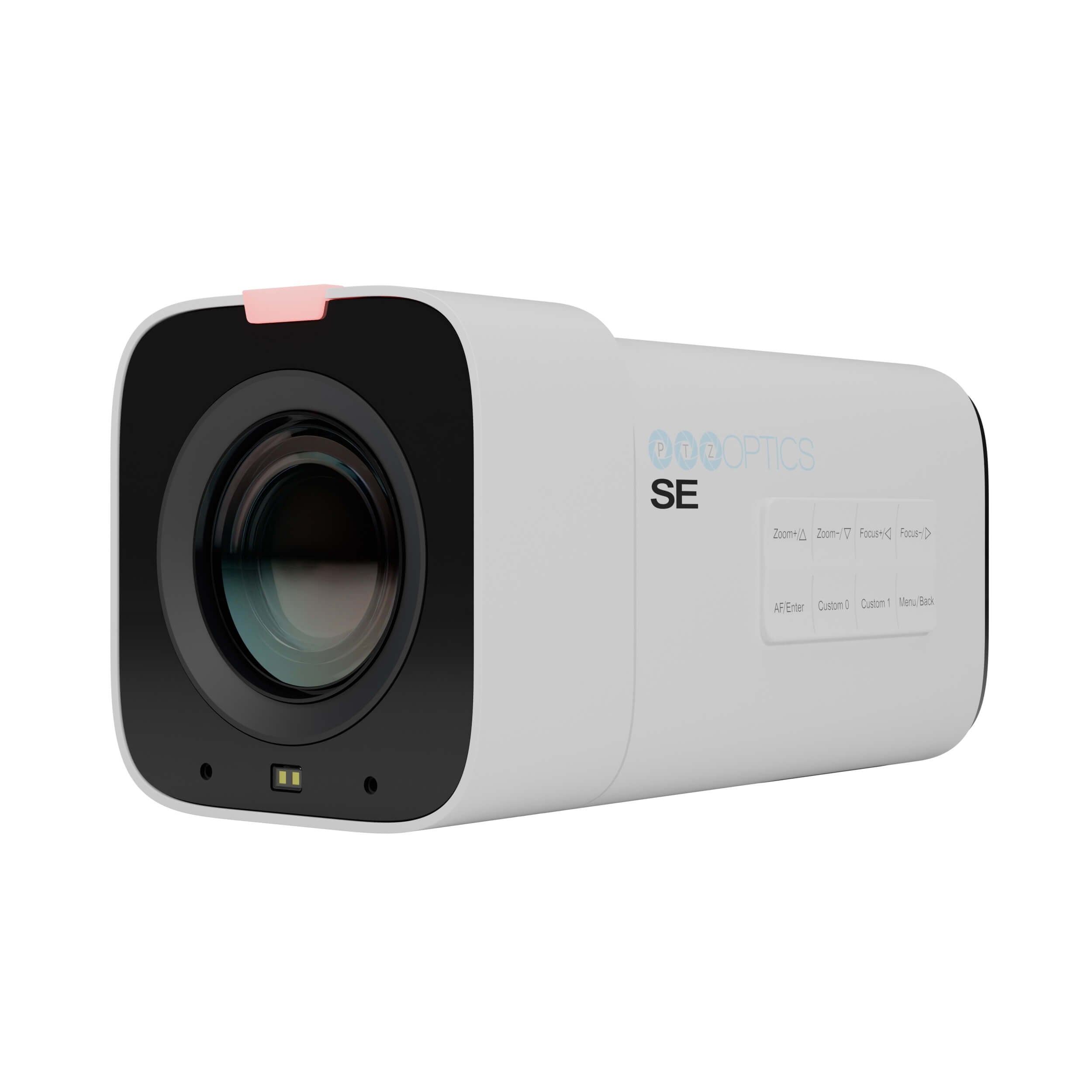 PTZOptics Studio SE - HD Streaming Camera with 20x Optical Zoom (white), front left