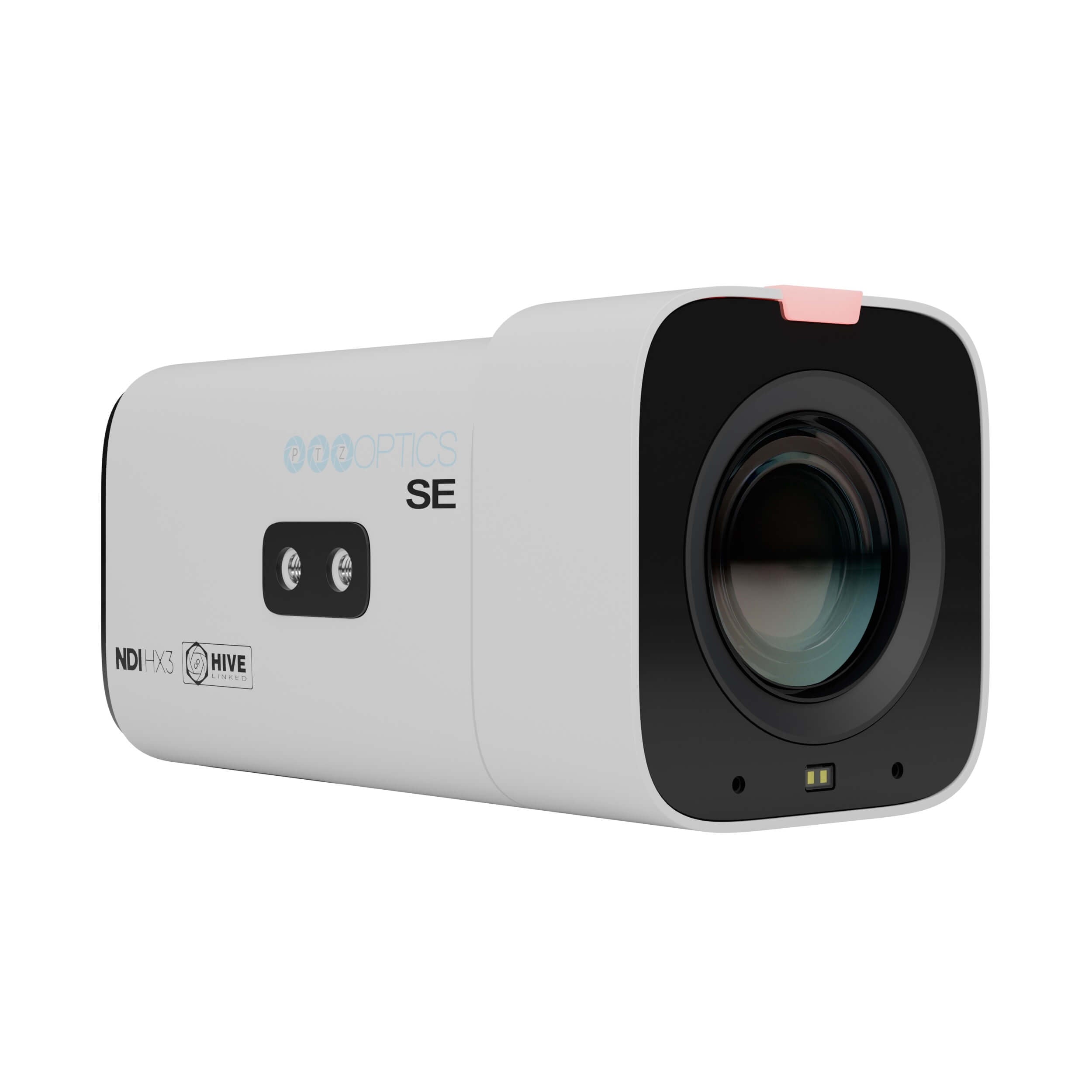 PTZOptics Studio SE - HD Streaming Camera with 20x Optical Zoom (white), front right