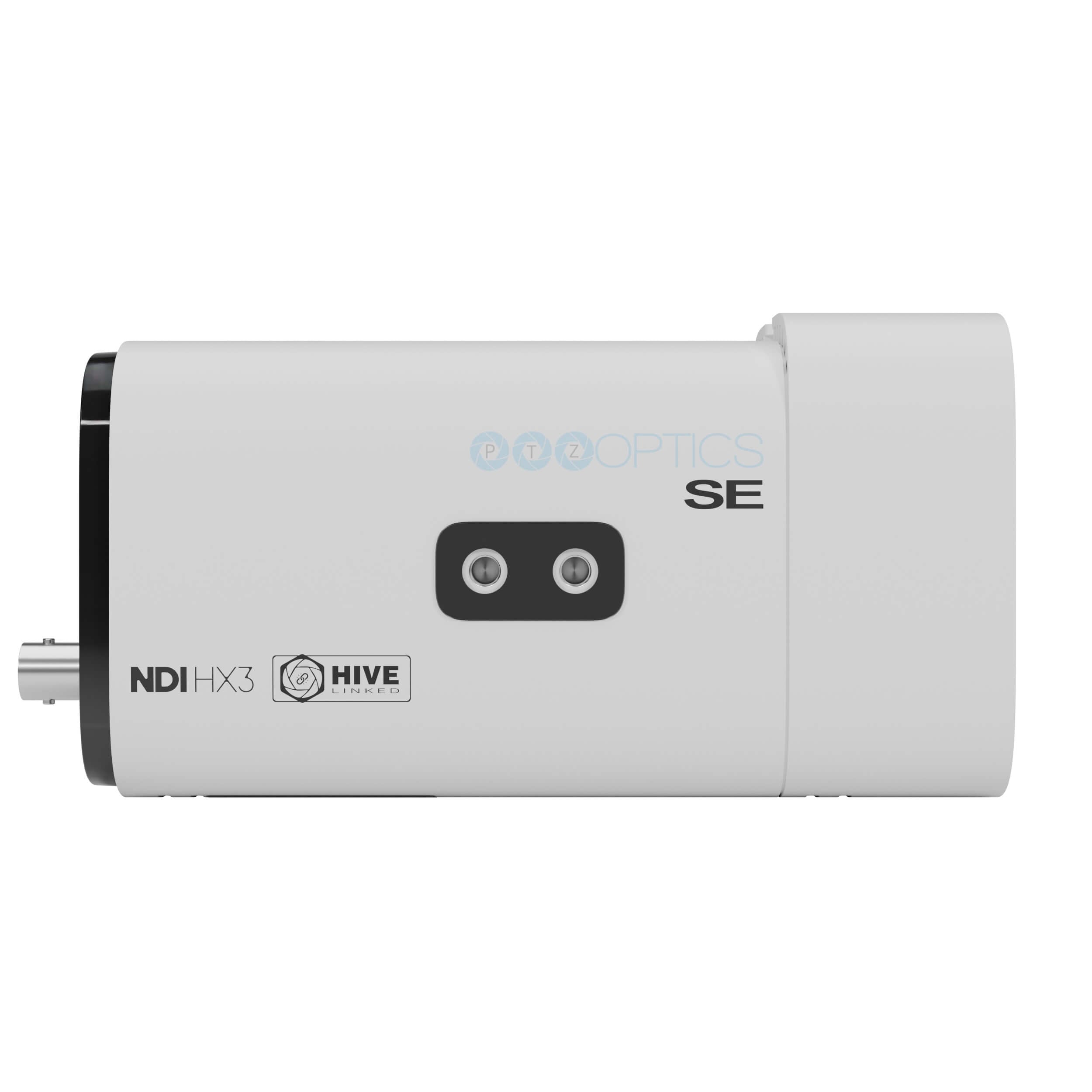 PTZOptics Studio SE - HD Streaming Camera with 20x Optical Zoom (white), right side