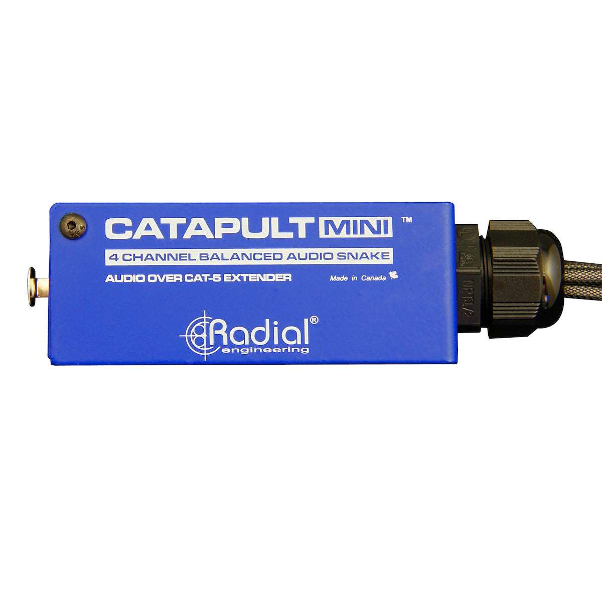 Radial Catapult Mini RX - Compact 4-Channel Cat 5 Audio Snake Receiver