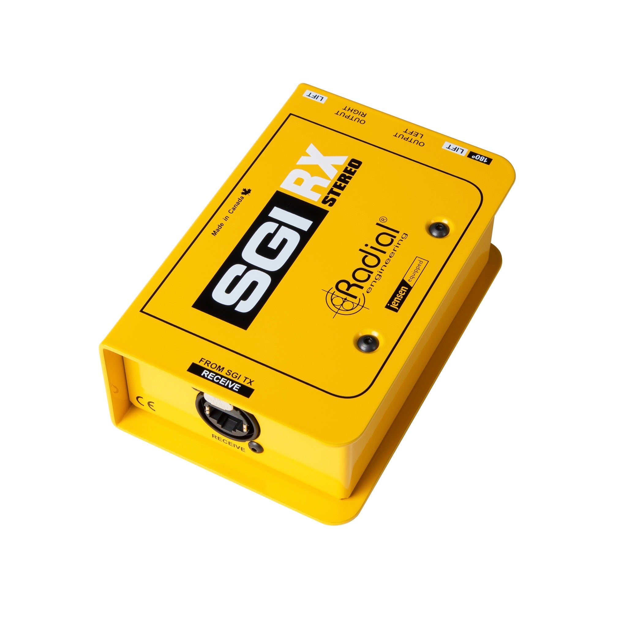Radial SGI Stereo Receiver, angled