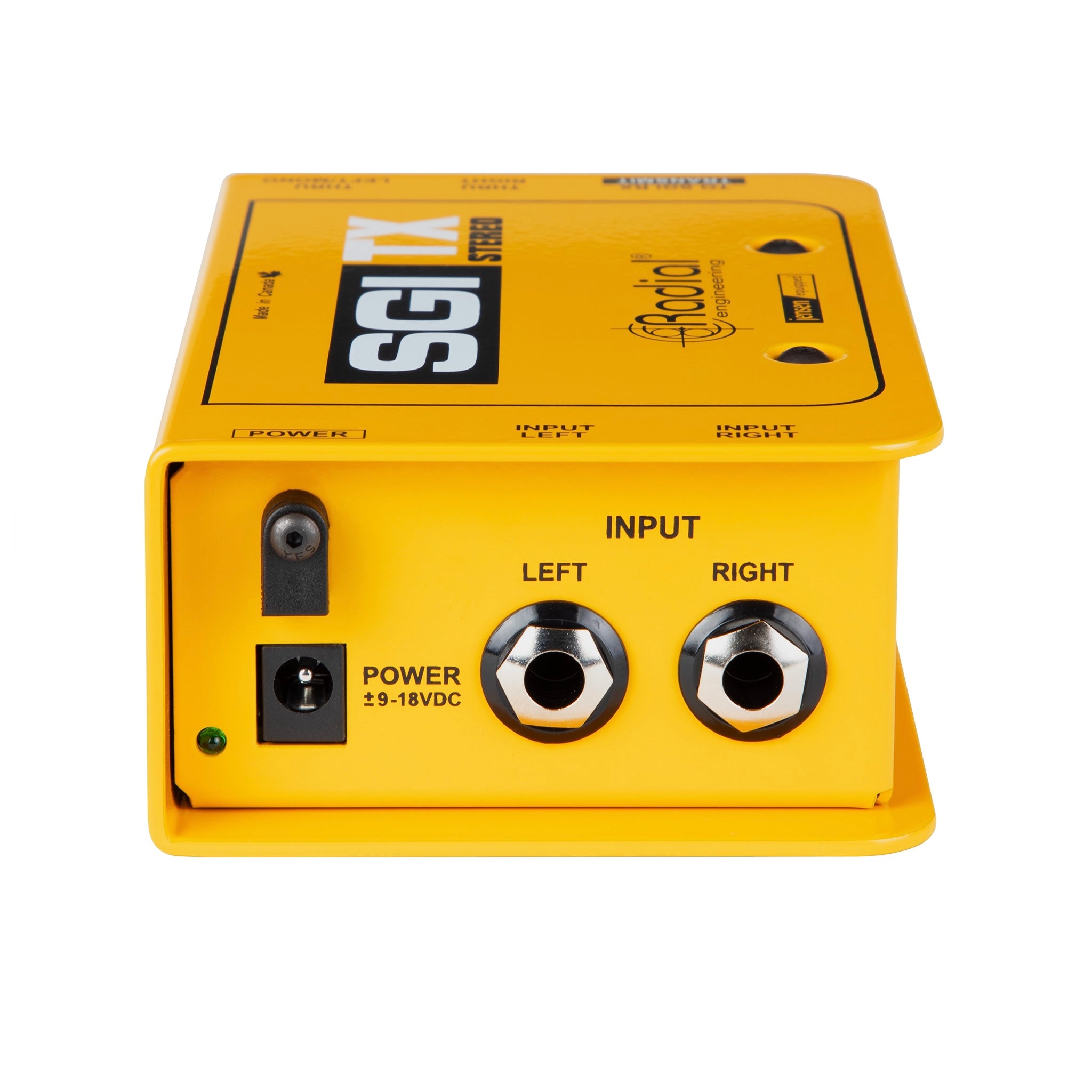 Radial SGI Stereo Transmitter, input