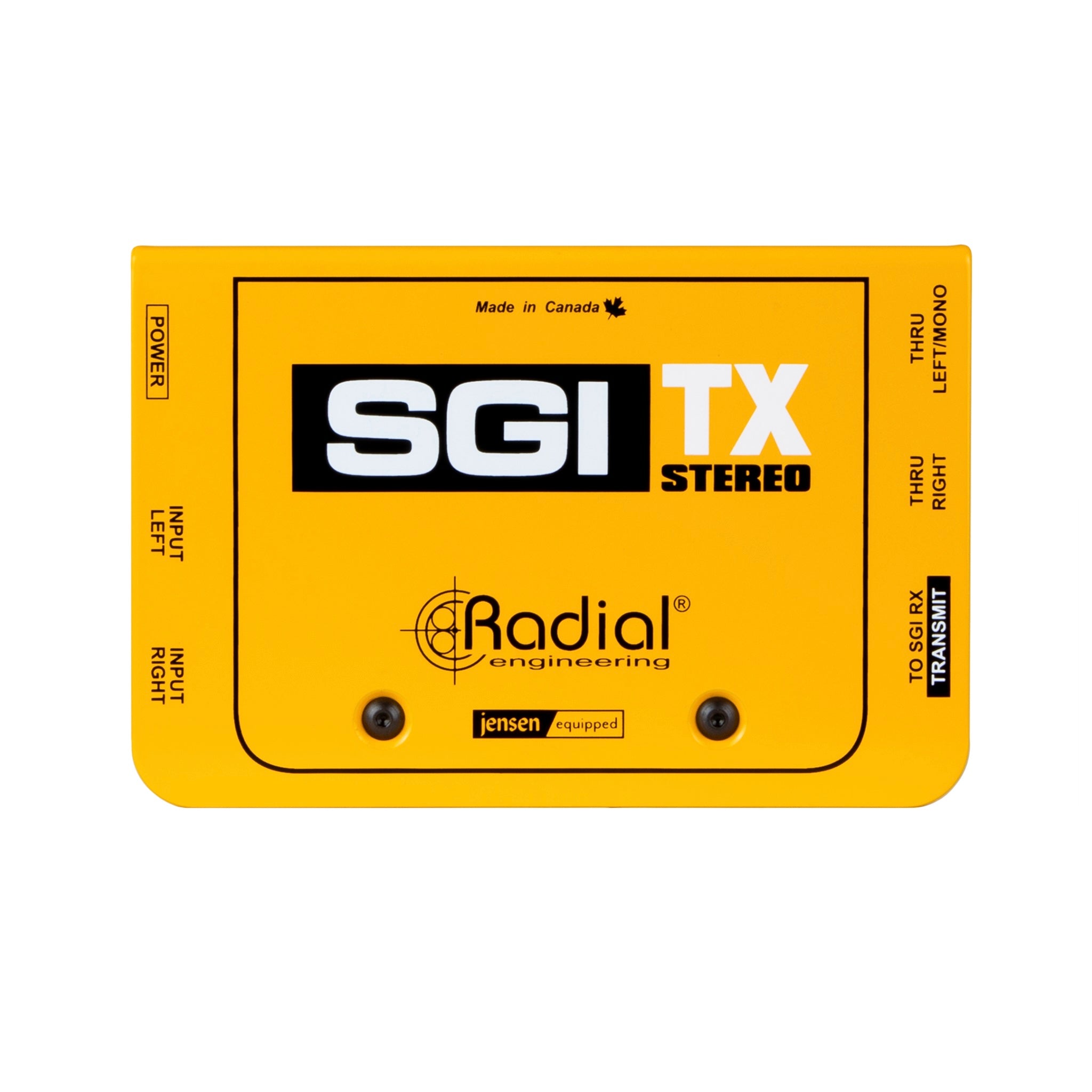Radial SGI Stereo Transmitter, top