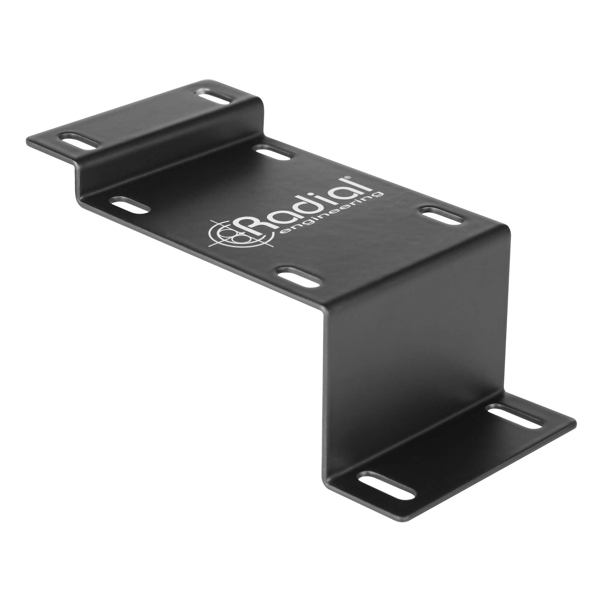 Radial TrainTrack Plus - Pedalboard Mounting Bracket for J-Class DI Box, angled left
