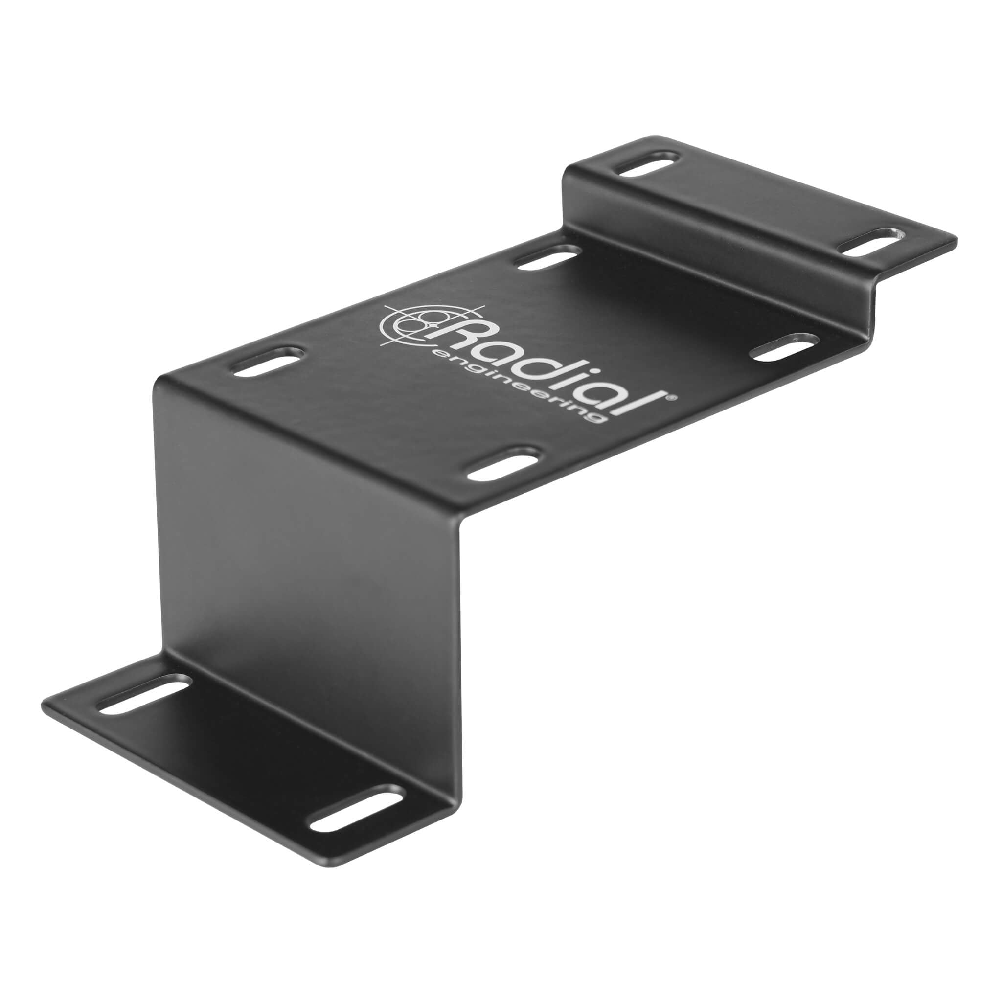 Radial TrainTrack Plus - Pedalboard Mounting Bracket for J-Class DI Box, angled right