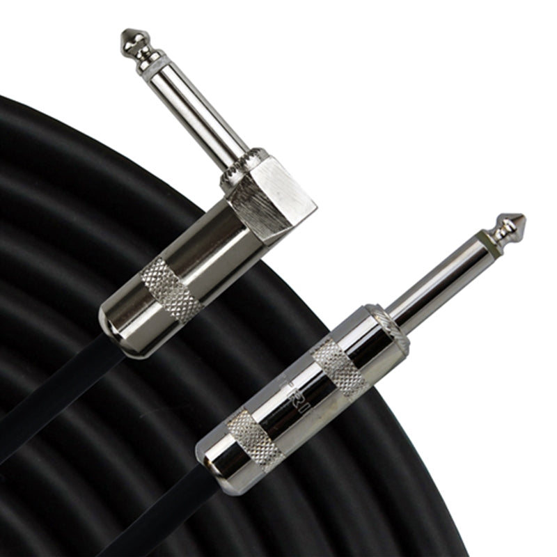 RapcoHorizon G1 1/4-RA - Guitar Cable with Straight and Right Angle 1/4-inch Connectors