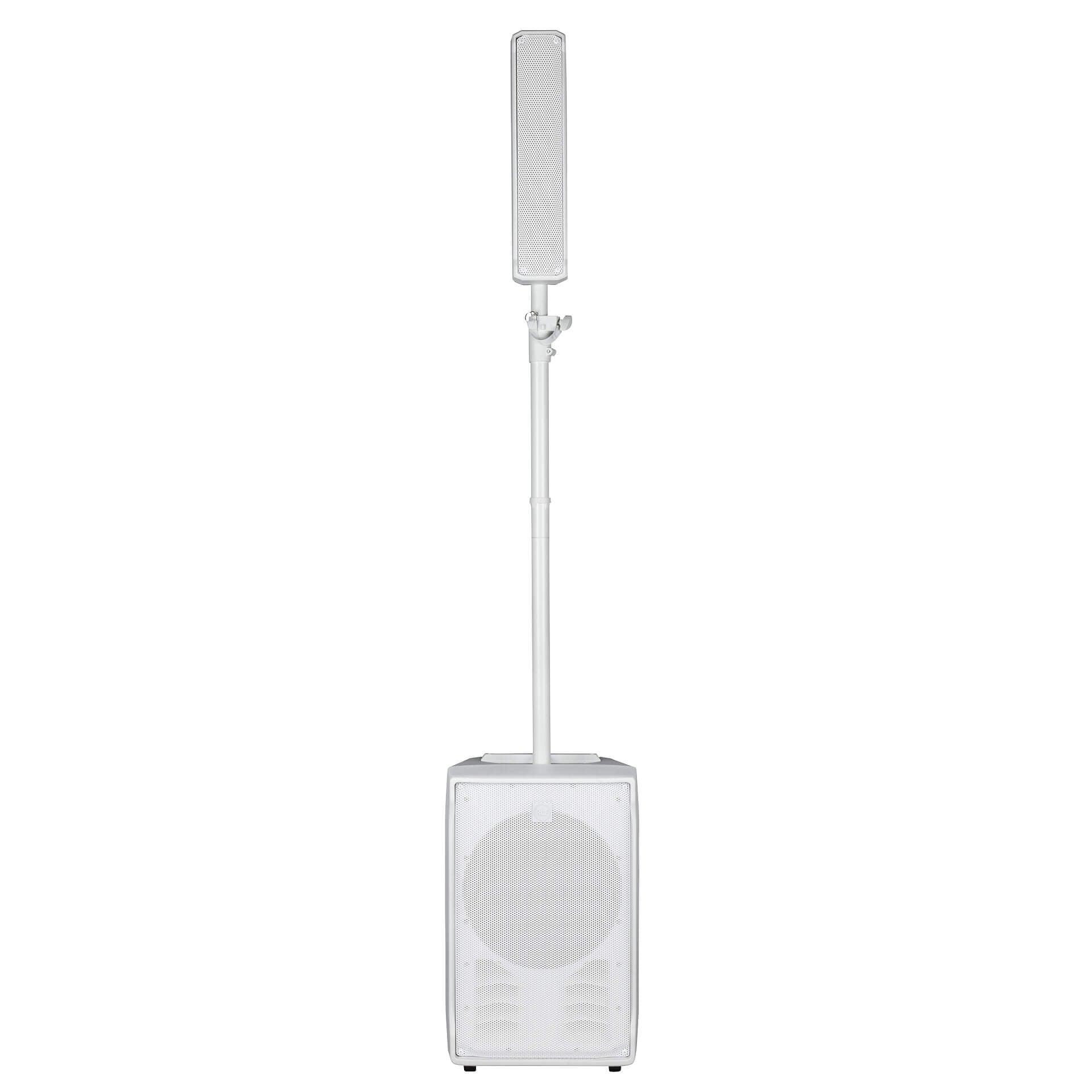 RCF EVOX J8 W - Active 1400W Portable 2-Way Column Array, front white