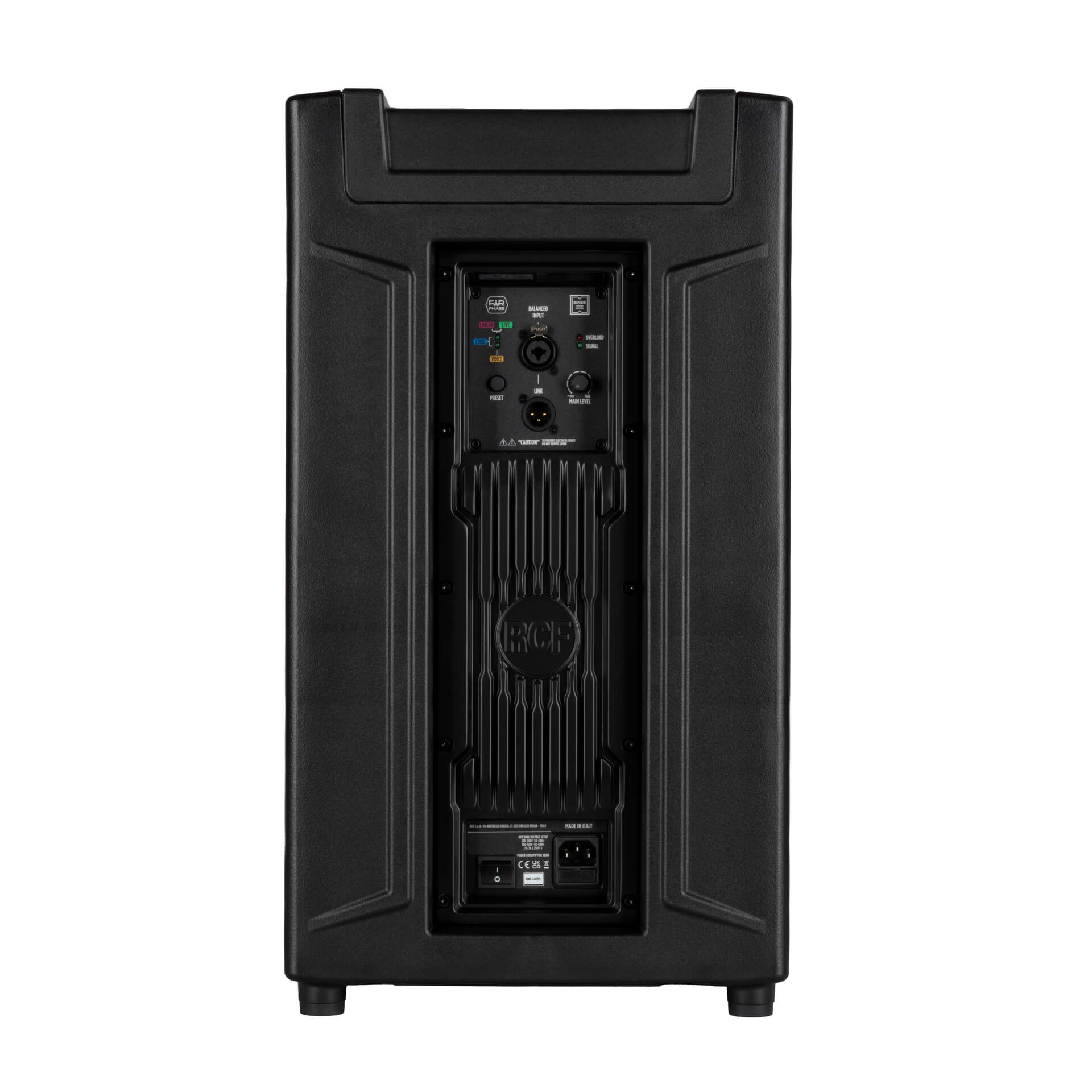 RCF EVOX J9 - Active 2100W Portable 3-Way Column Array, sub back