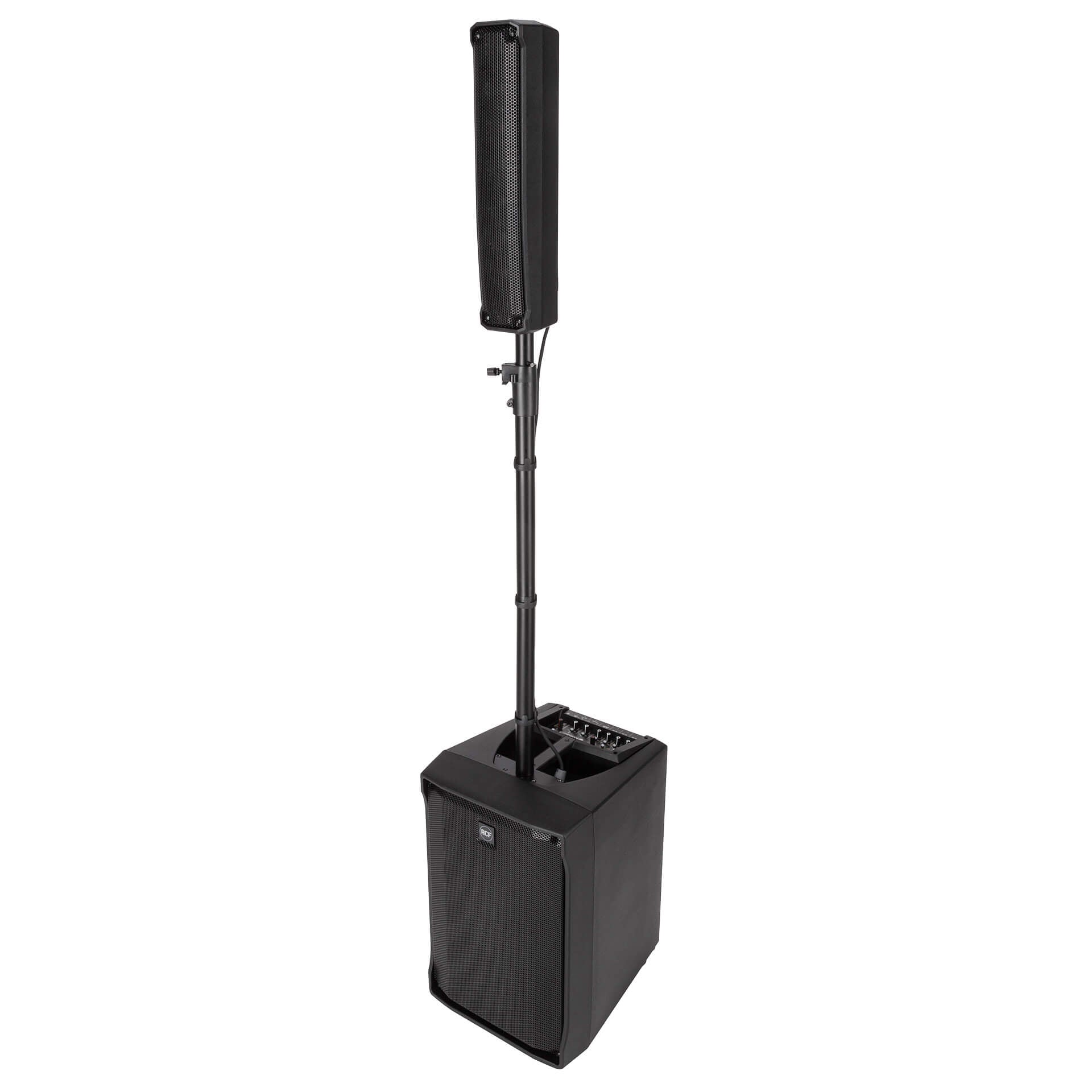 RCF EVOX JMIX8 - Active 1400W Portable 2-Way Column Array with 8-ch digital mixer
