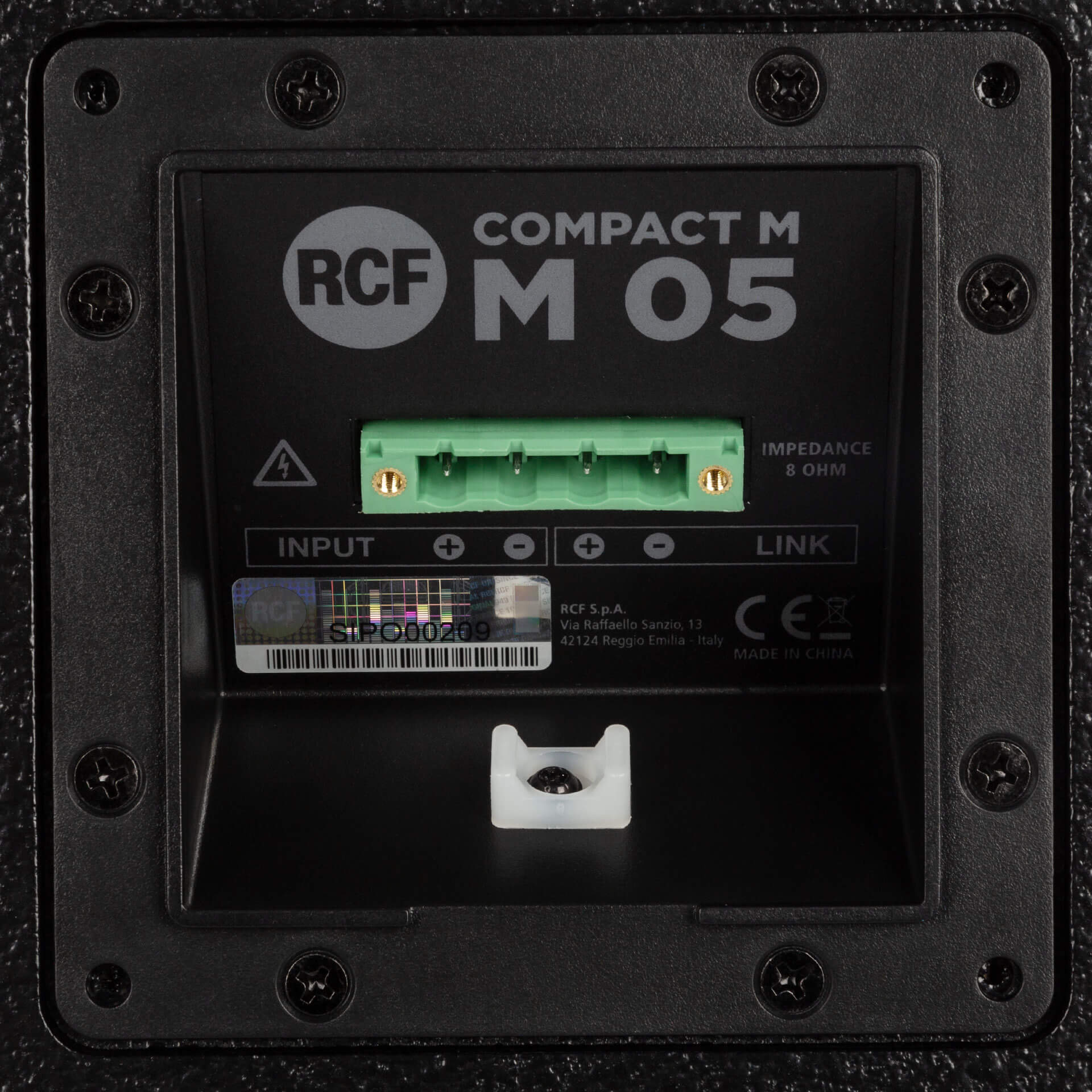 RCF Compact M 05 - Passive 5" 2-Way Professional Speaker, closeup