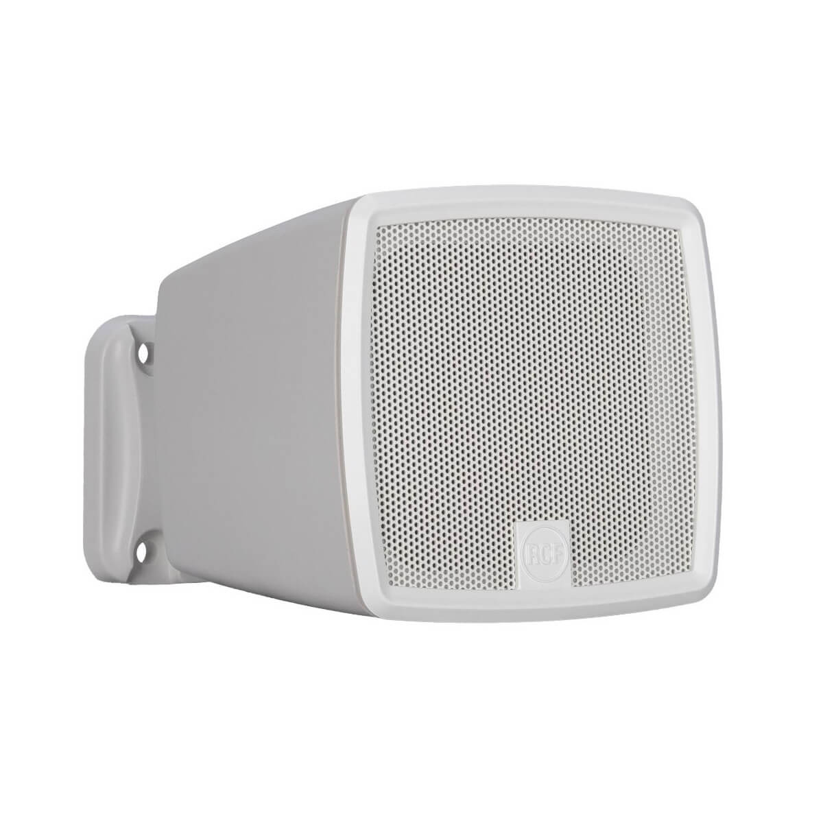RCF MMR-30T-W - Micro Monitor Speaker with Wall-Mount Bracket, angled right