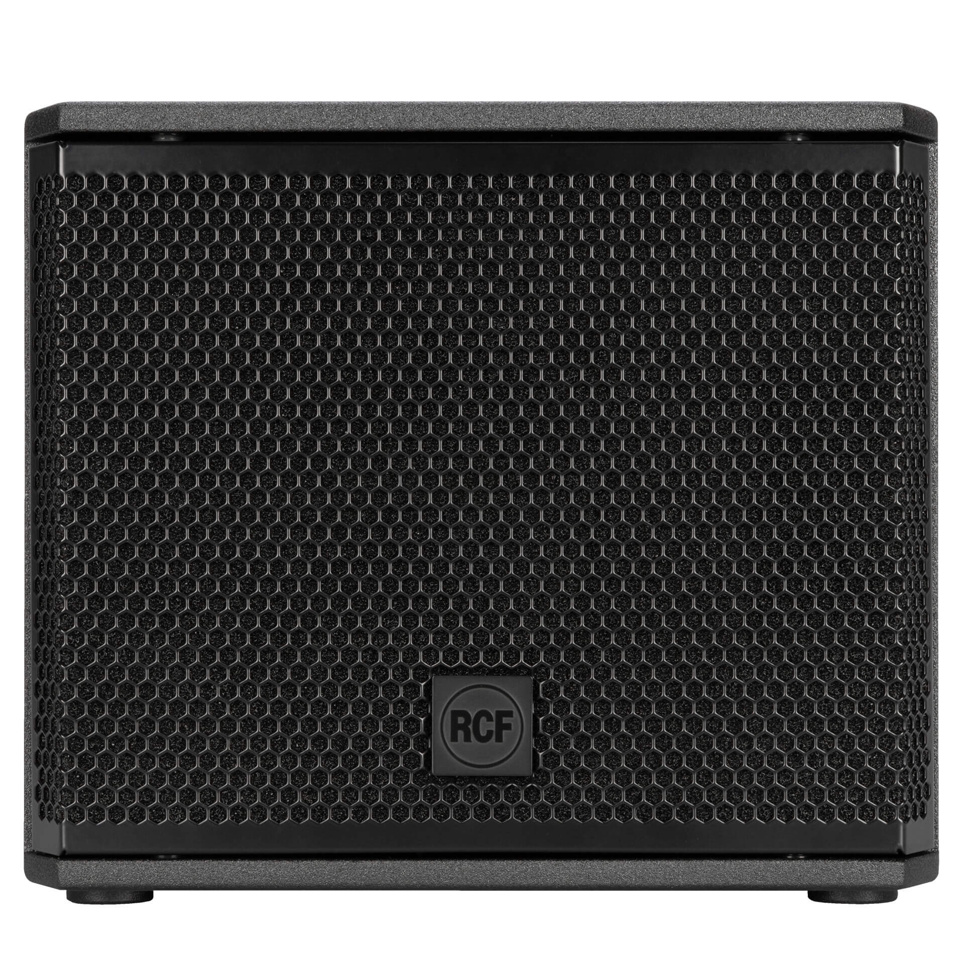 RCF S-08-A - 8" Active Subwoofer, 4-Channel Audio System, front