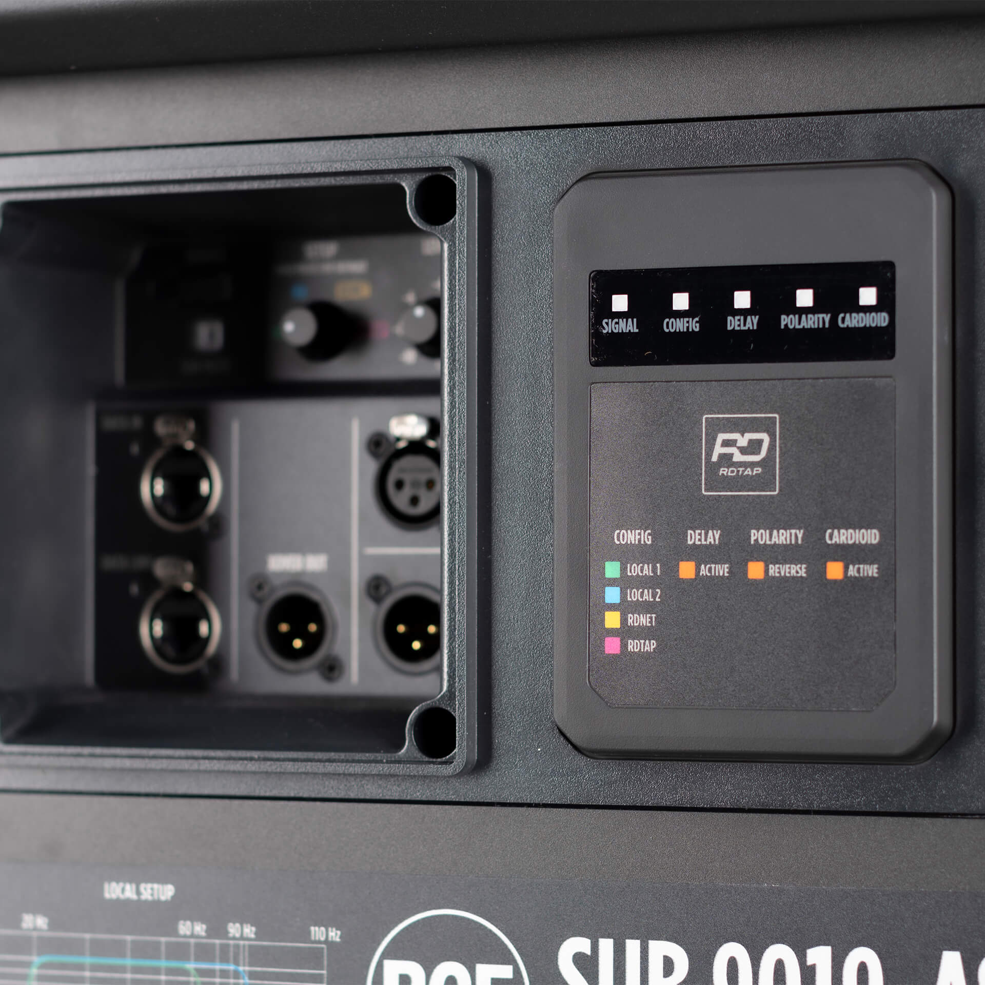 RCF SUB 9019-AS - Active 4000W 19" Subwoofer, interface