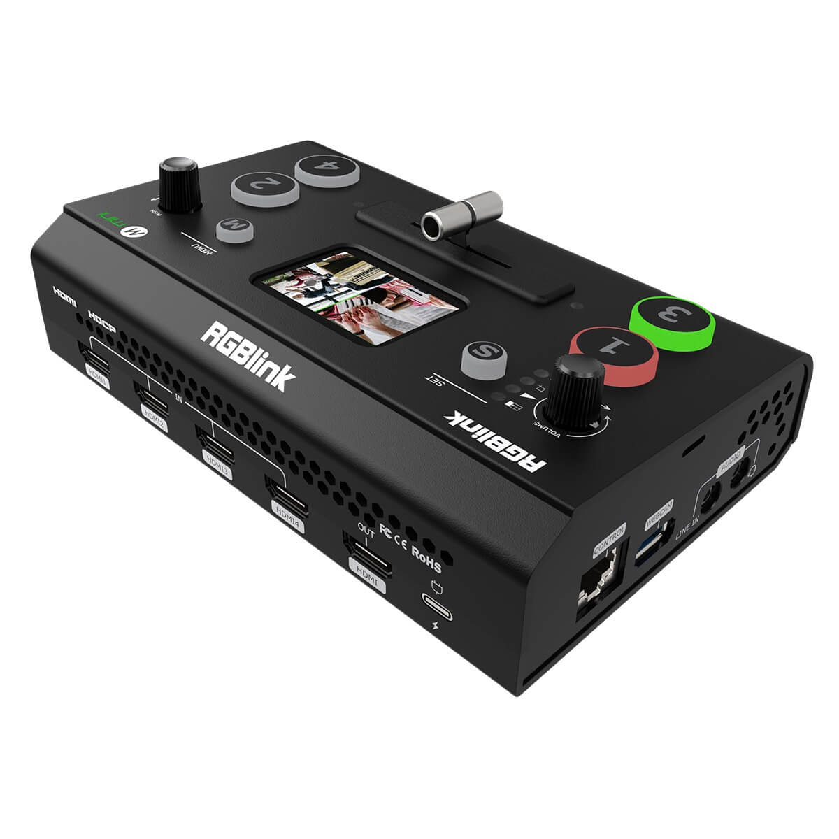 RGBlink mini (gen 2) - Compact Streaming Switcher with 4 HDMI inputs