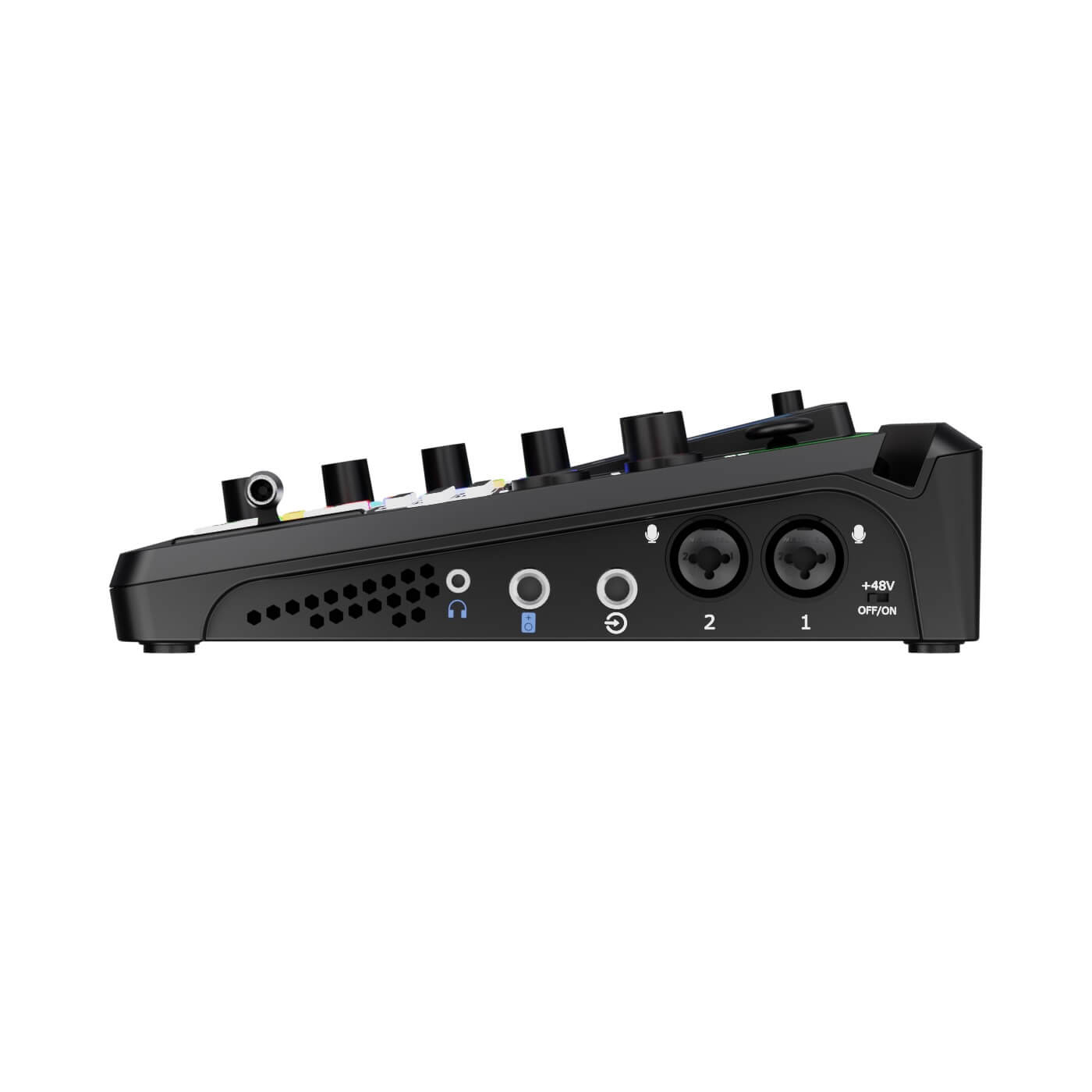 RGBlink mini-max - 4K All-in-One Video Switcher with PTZ Camera Control, right side