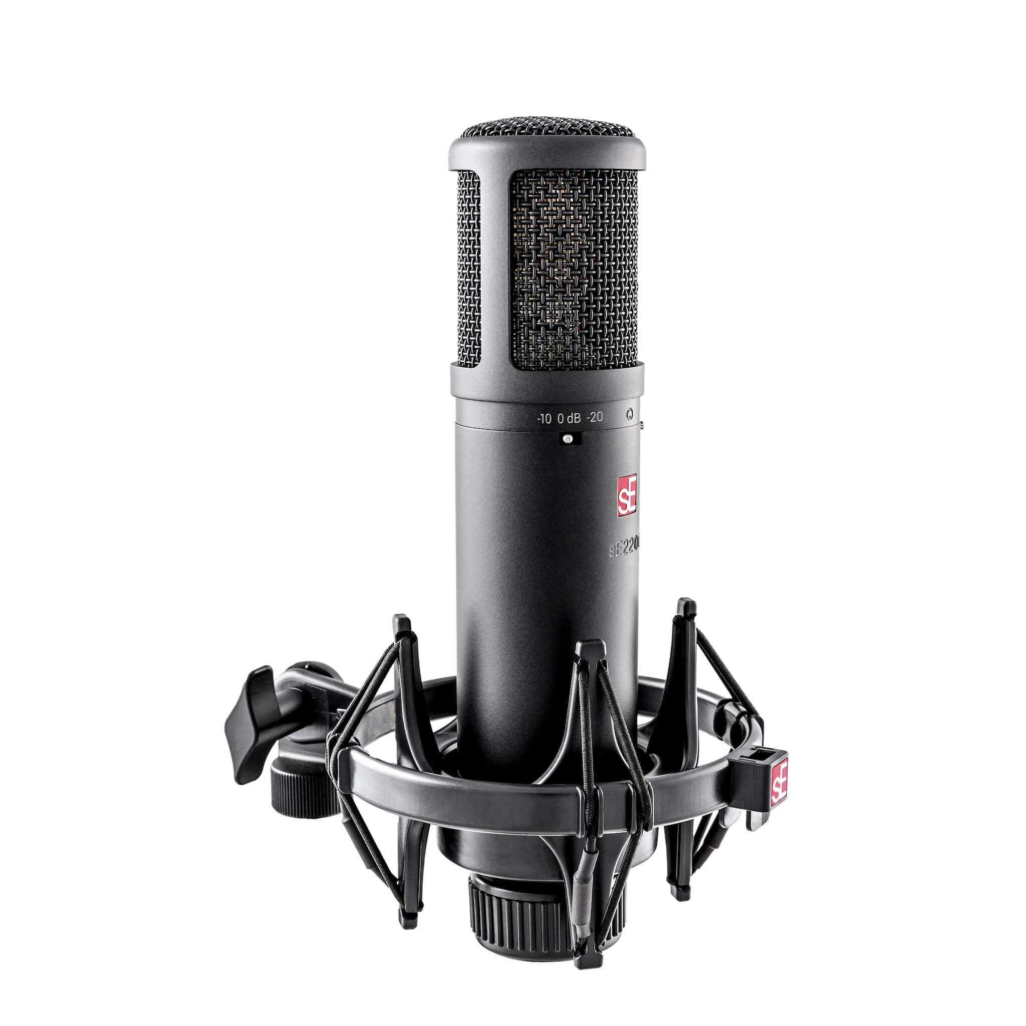 sE Electronics sE2200 - Large Diaphragm Cardioid Condenser Microphone, shockmount