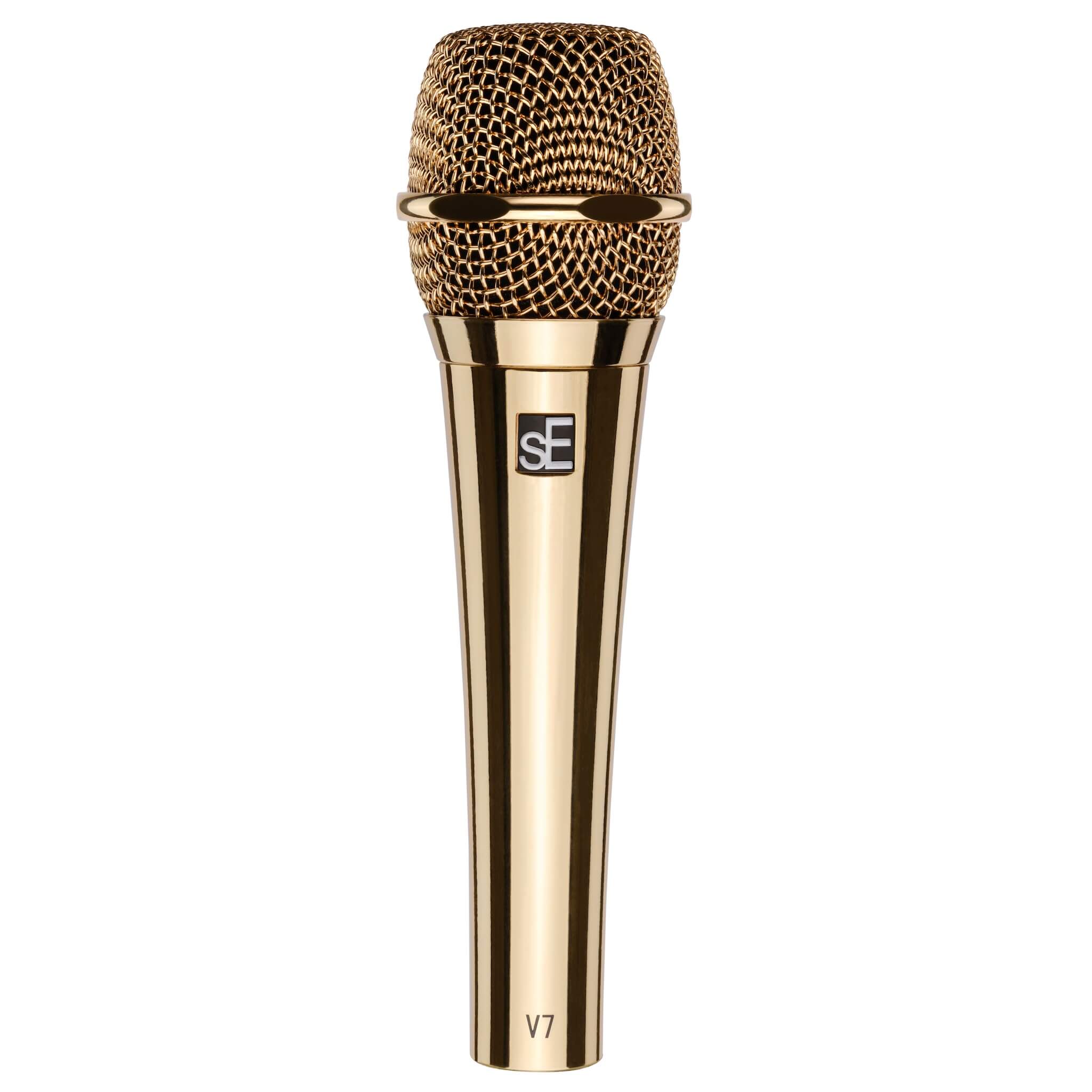 sE Electronics V7 Gold - Supercardioid Dynamic Vocal Microphone
