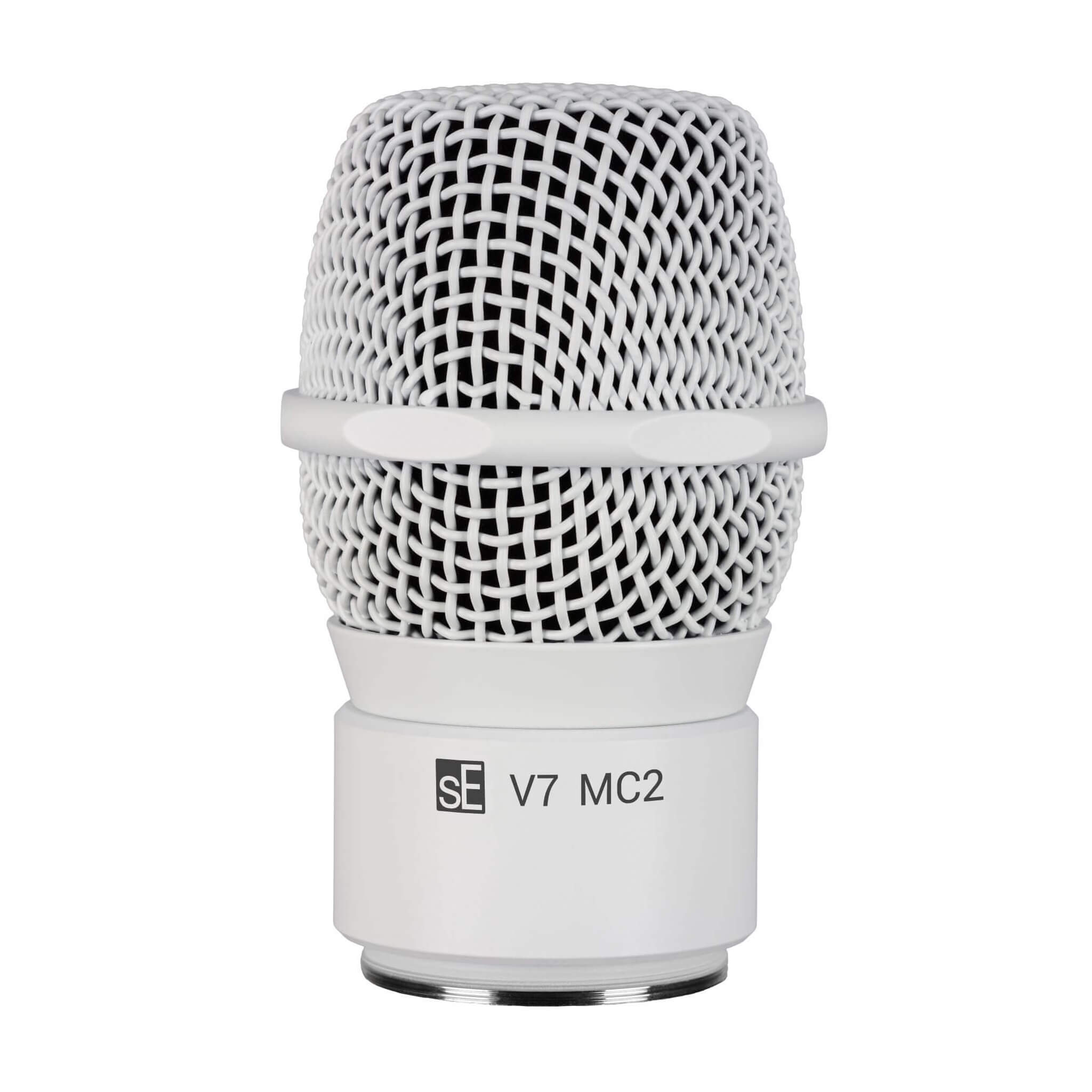 sE Electronics V7 MC2 - Supercardioid Dynamic Capsule for Sennheiser Wireless, white