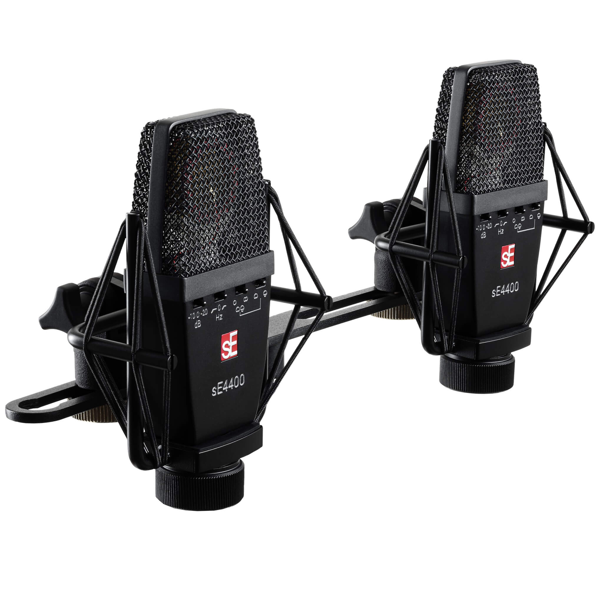 sE Electronics sE4400 SP - Matched Pair of sE4400A Microphones, with shockmounts