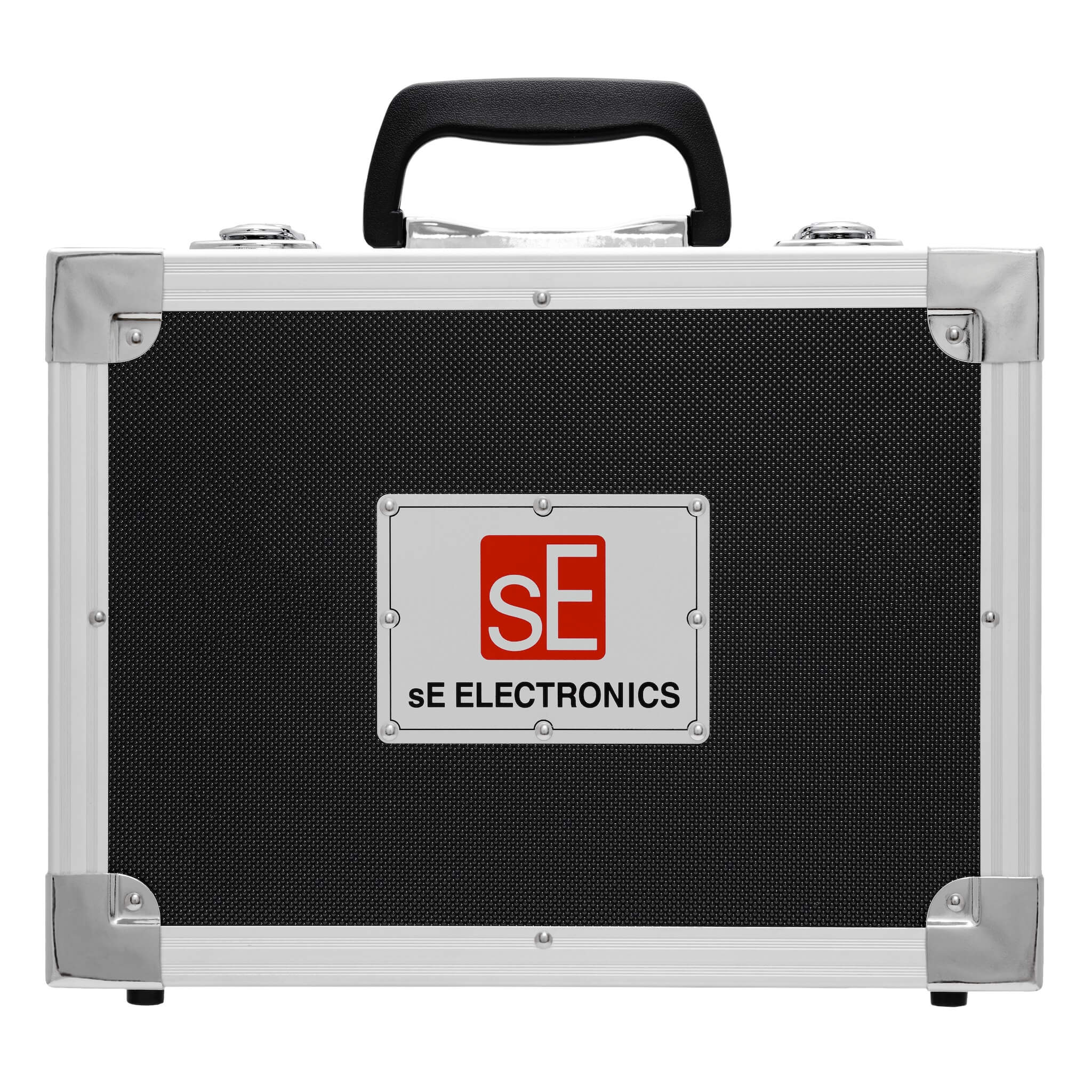sE Electronics T2 (P) - Factory Matched Pair of T2 Microphones, case