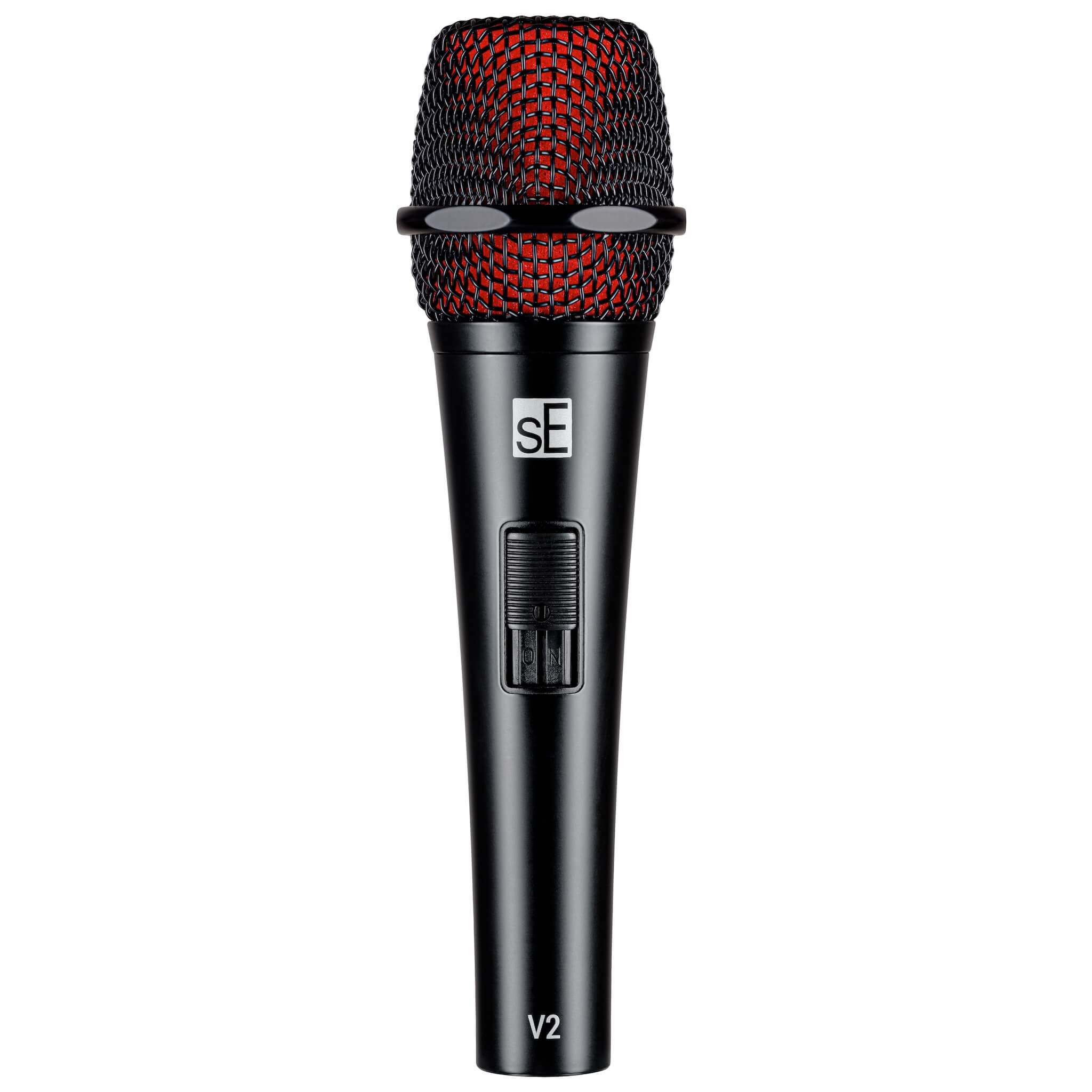 sE Electronics V2 SWITCH - Handheld Dynamic Microphone with Switch, front