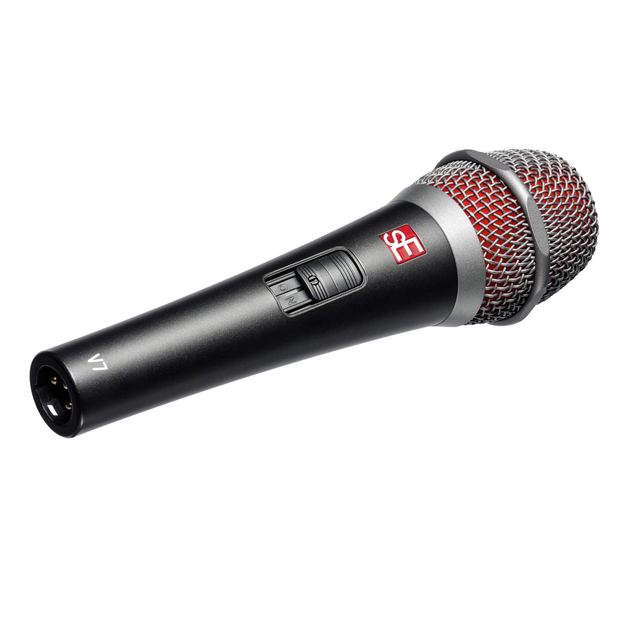 sE Electronics V7 SWITCH - Supercardioid Dynamic Vocal Microphone, perspective