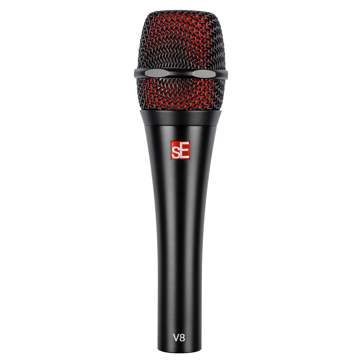 sE Electronics V8 - Premium Supercardioid Dynamic Vocal Microphone, Matte Black