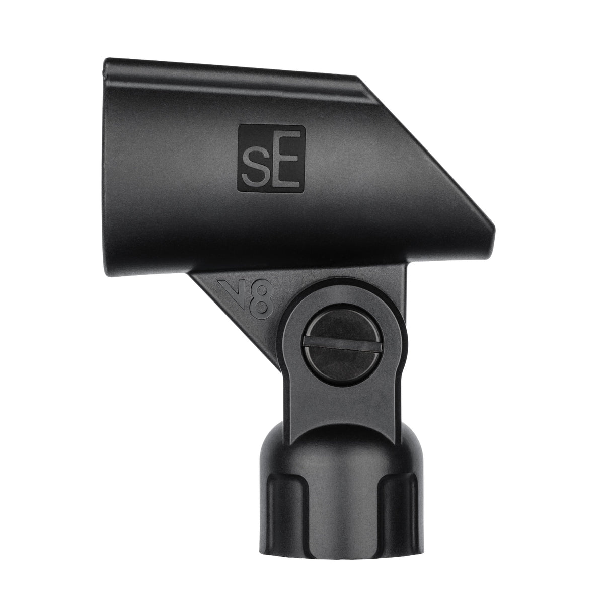 sE Electronics V8 - Premium Supercardioid Dynamic Vocal Microphone, mic clip