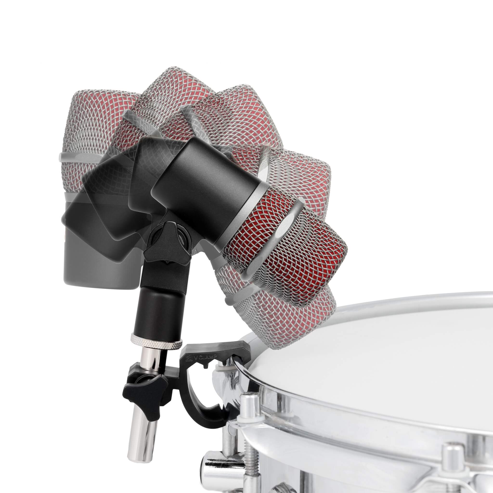 sE Electronics V Clamp - Drum Microphone Mount, with V Beat swivel range