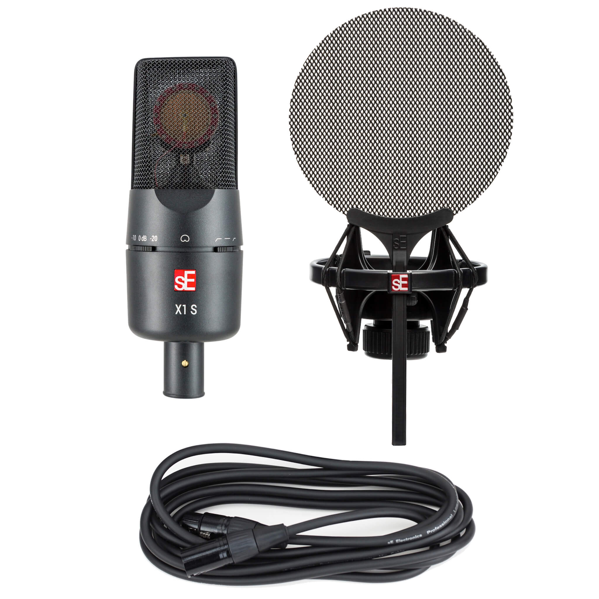 sE Electronics X1 S Vocal Pack - Microphone, Shockmount and Cable