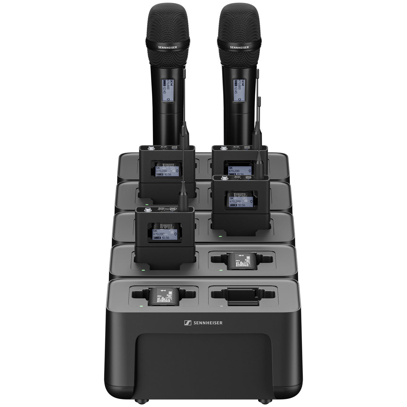 Sennheiser CHG 70N-C - Network Enabled Charger, shown with multiples