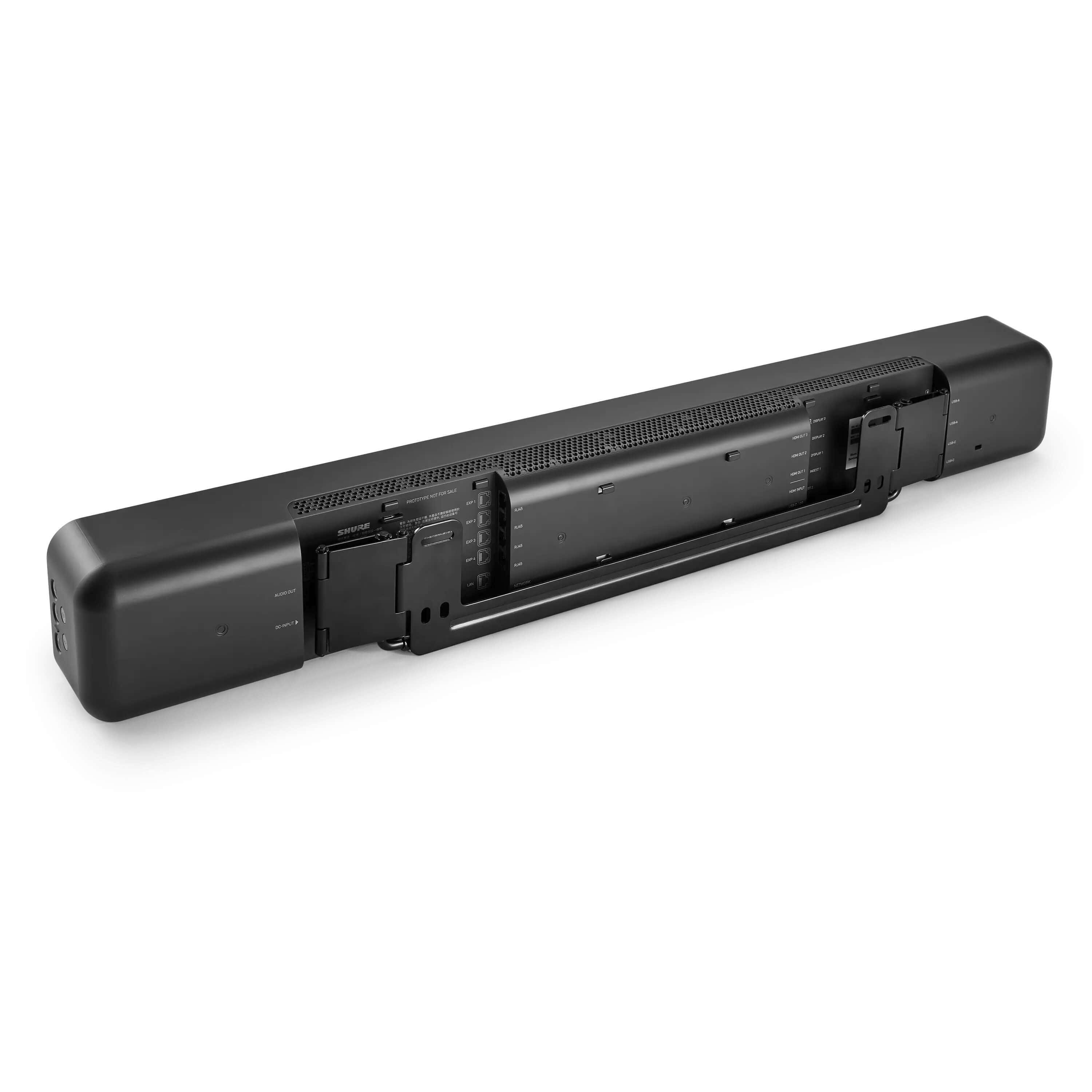Shure A-IMXBP-PWM - Pivoting Wall Mount for IntelliMix Bar Pro, rear flush