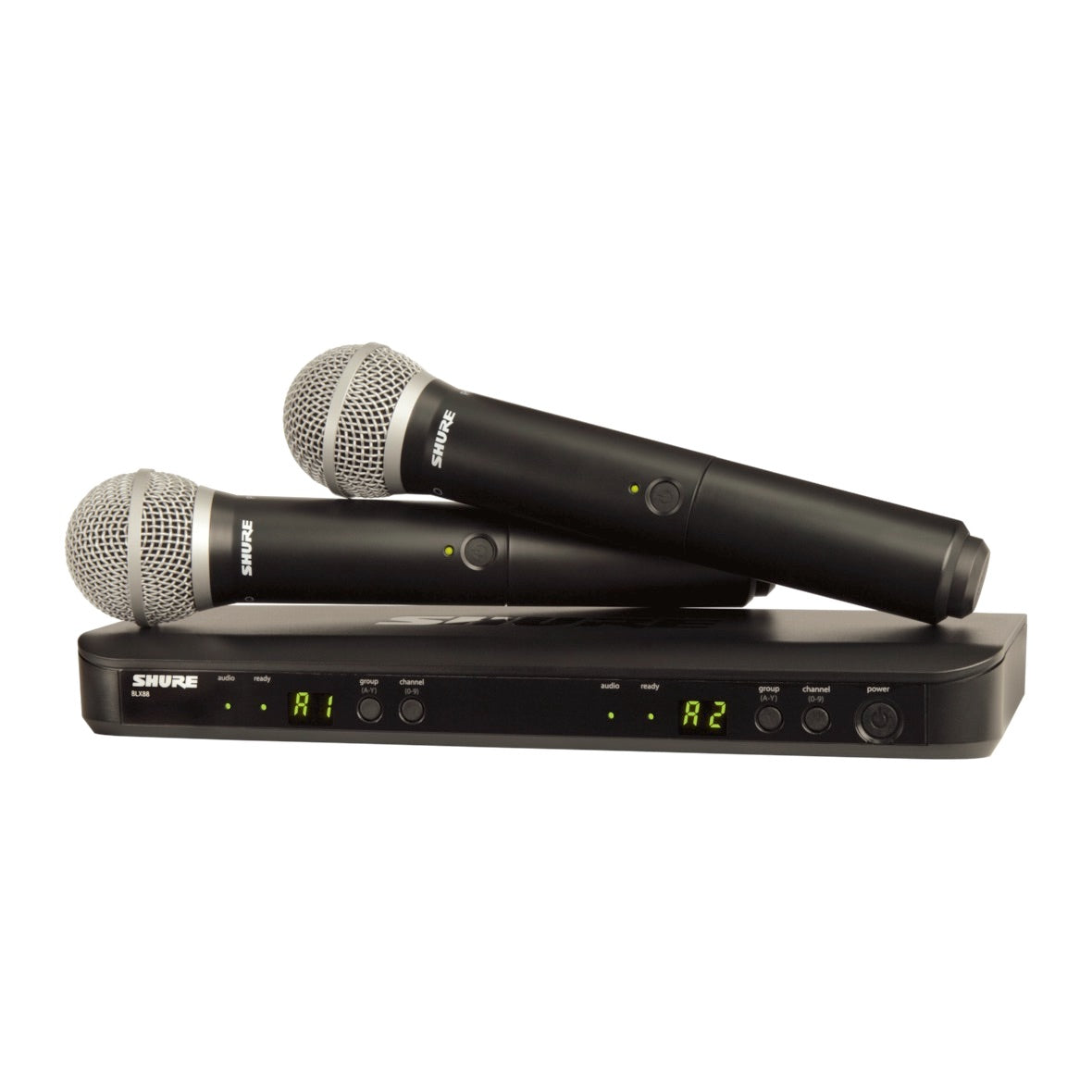 Shure BLX288/PG58 - Wireless Dual Vocal System with two PG58 Handheld Transmitters