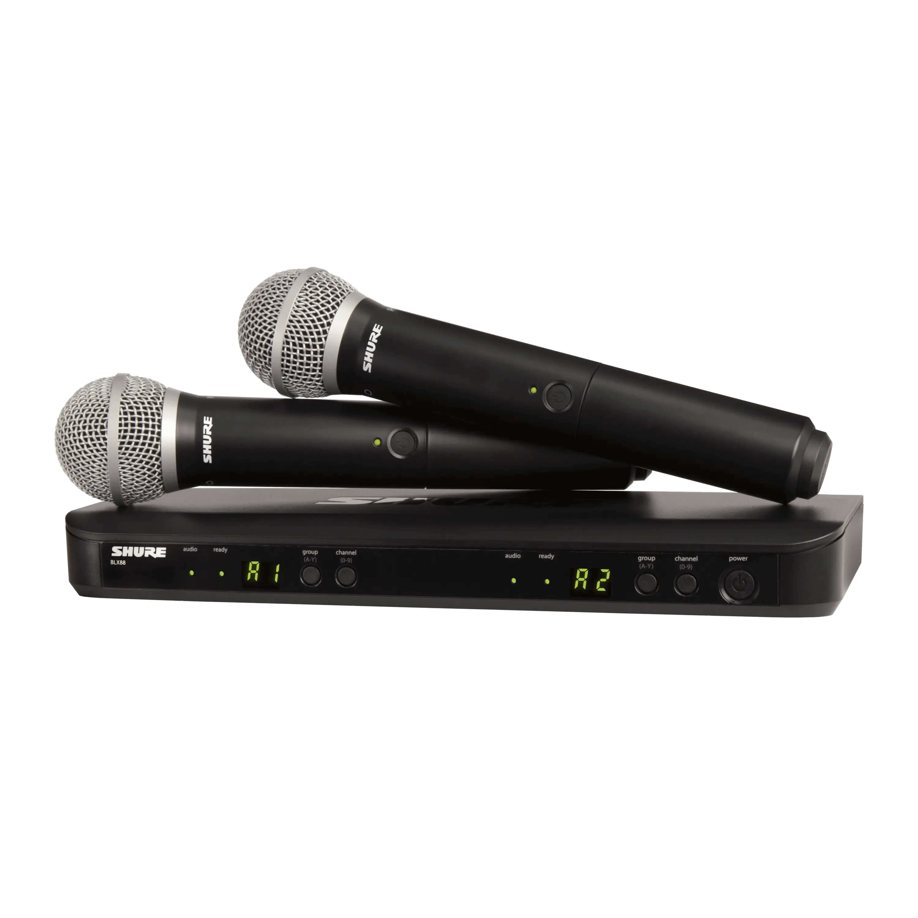 Shure BLX288/PG58 - Wireless Dual Vocal System with two PG58 Handheld Transmitters