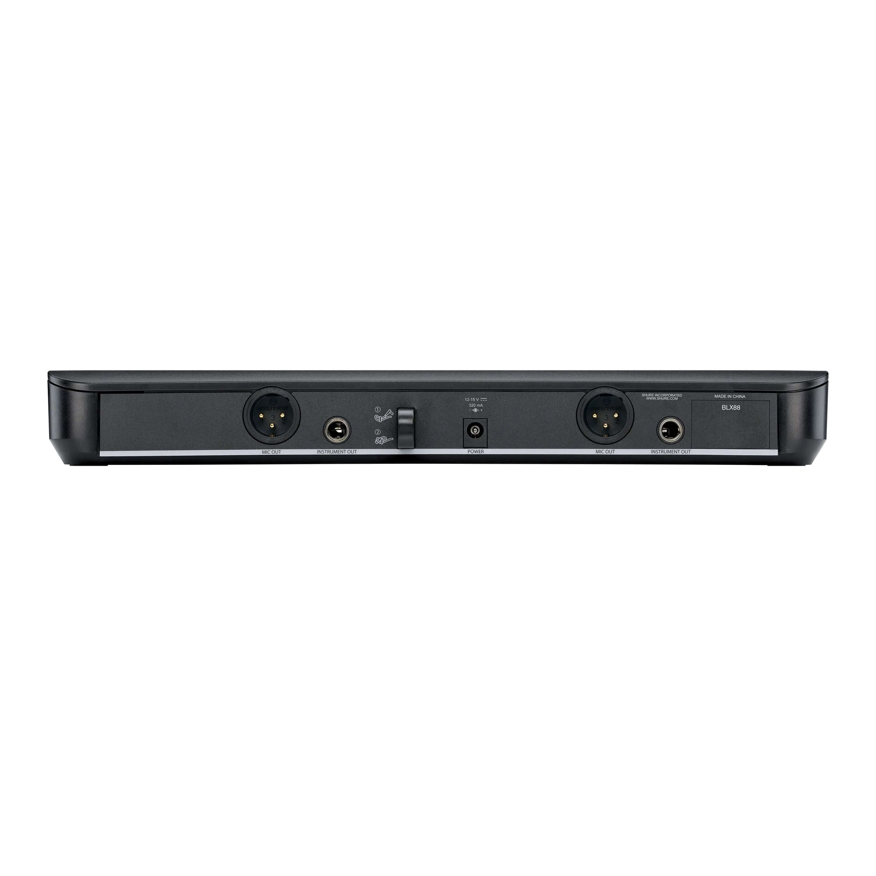 Shure BLX88 - Dual Wireless Receiver for BLX Wireless System