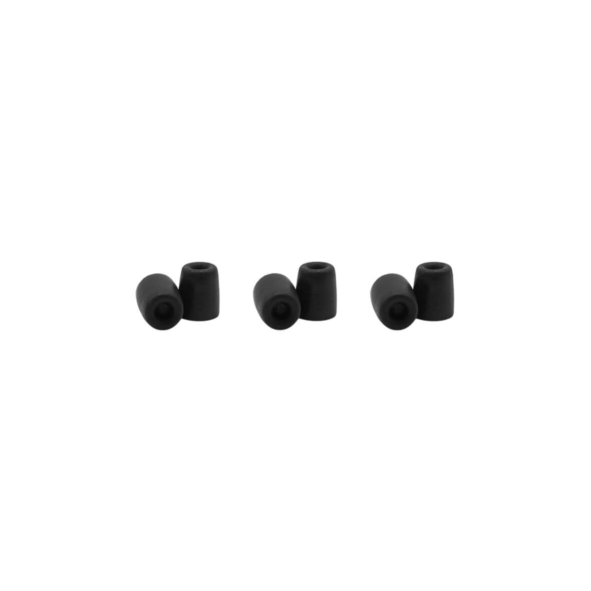 Shure EACYF1-100XS - Comply (100 Series) Black Foam Sleeves