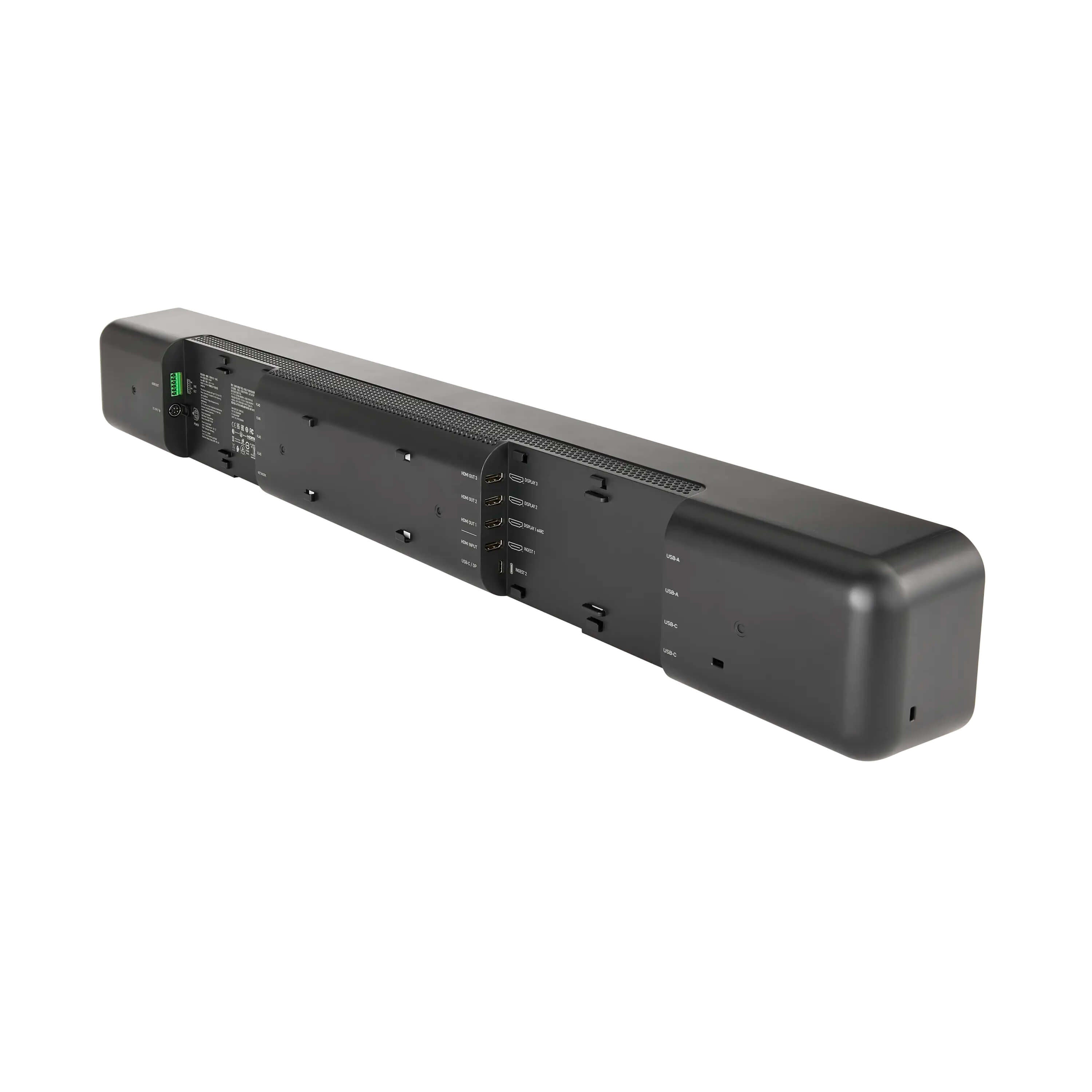 Shure IMXBPK-B - IntelliMix Bar Pro Kit with IMXTP10 Touch Panel, back
