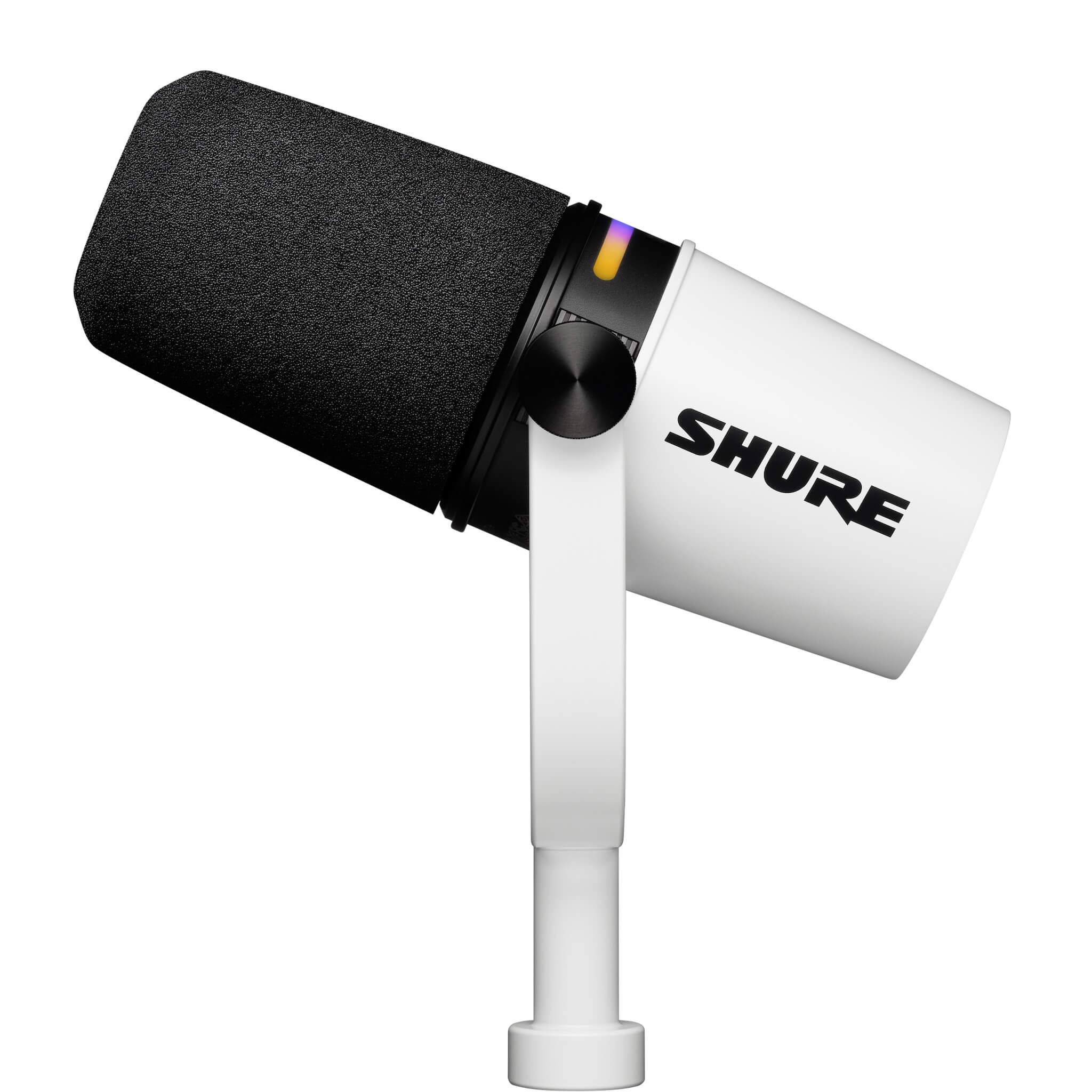 Shure MV7+-W - Podcast Microphone with USB and XLR Outputs, white