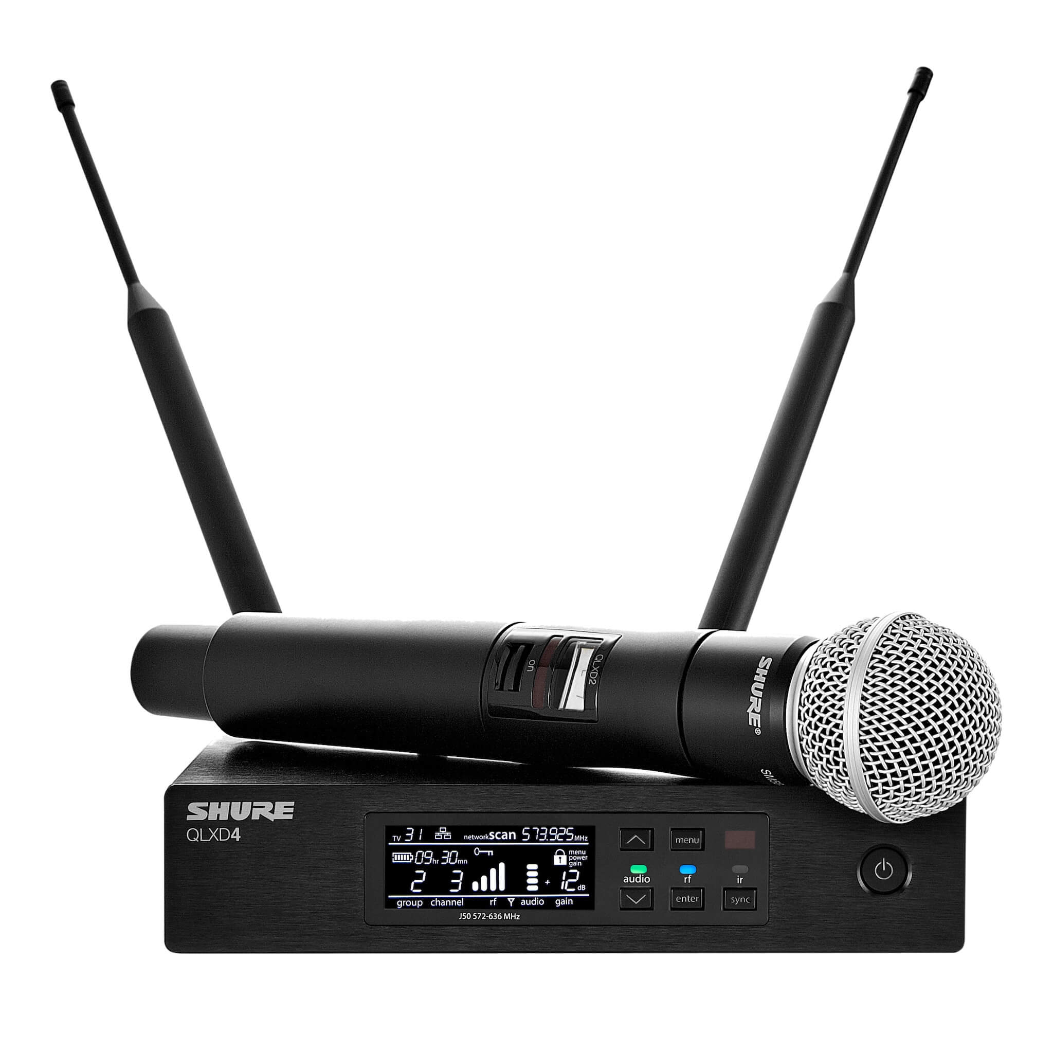 Shure QLXD24/SM58 - Wireless System with SM58 Handheld Transmitter