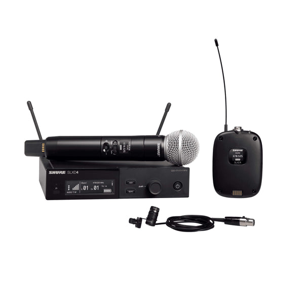 Shure SLXD124/85 - Combo Wireless System with SLXD1, SM58 and WL185