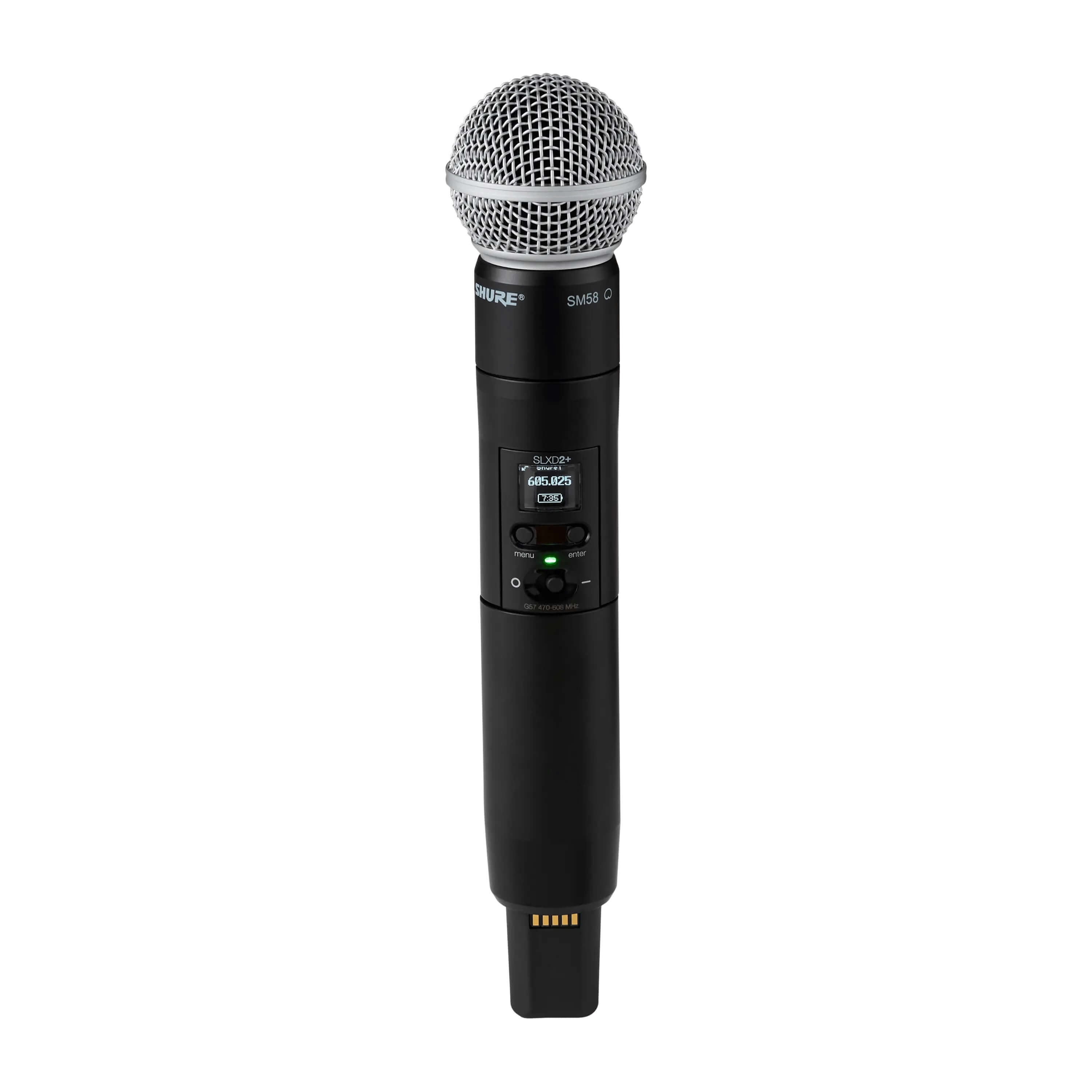 Shure SLXD2+/58 - Wireless Handheld Transmitter with SM58 Microphone