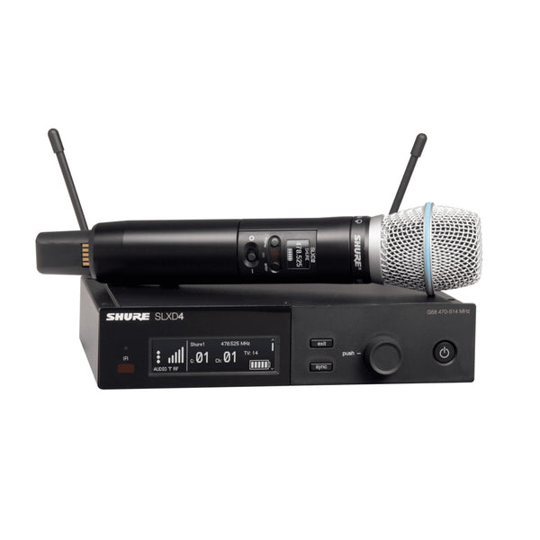 Shure SLXD24/B87A - Wireless System with Beta 87A Handheld Transmitter