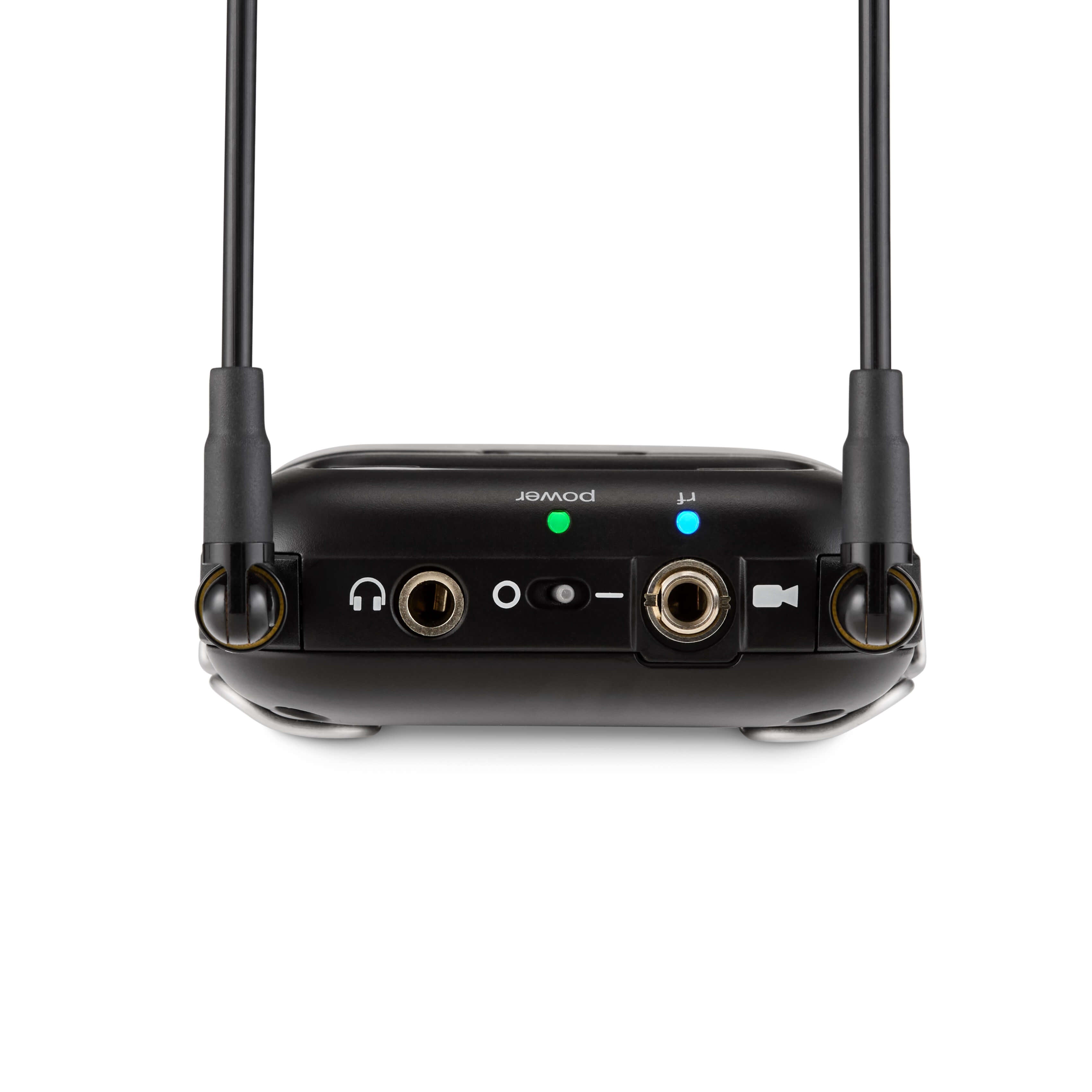 Shure SLXD5+ Single-Channel Portable Digital Wireless Receiver, top