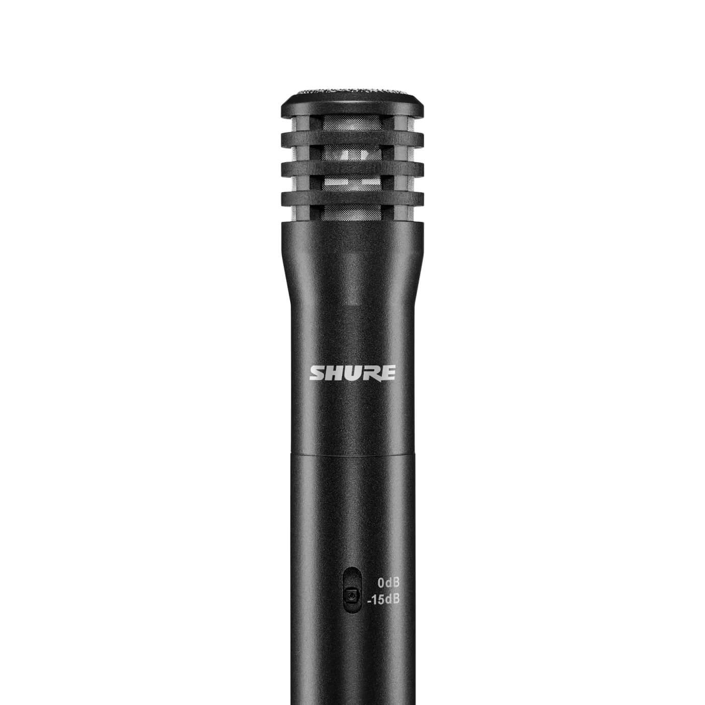 Shure SM137 - Cardioid Condenser Instrument Microphone, closeup