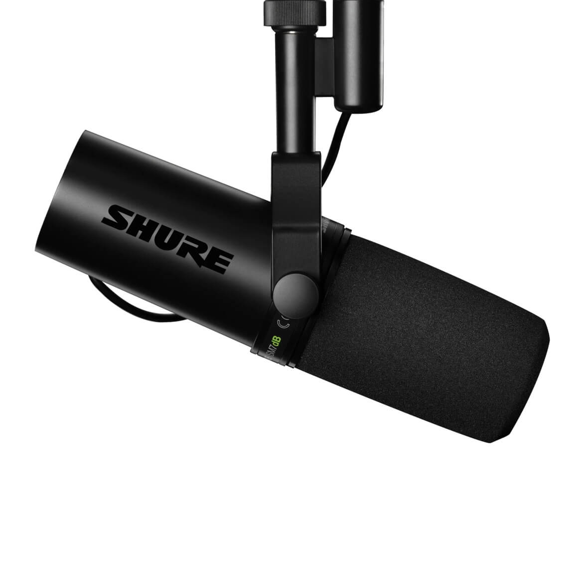 Shure SM7dB - Dynamic Vocal Microphone With Built-in Preamp, right side