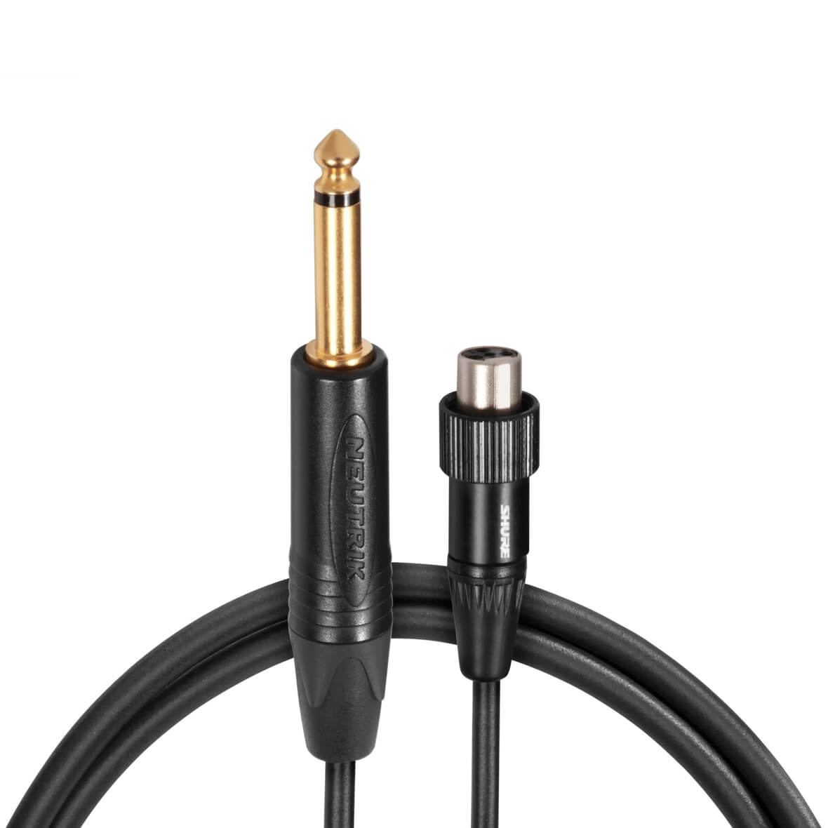 Shure WA305 - Premium Guitar/Bass Cable with locking thread, connector ends