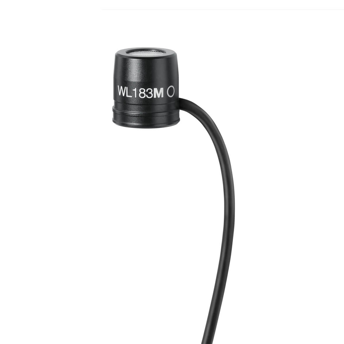 Shure WL183M - Microflex Low-profile Omnidirectional Lavalier Microphone, black