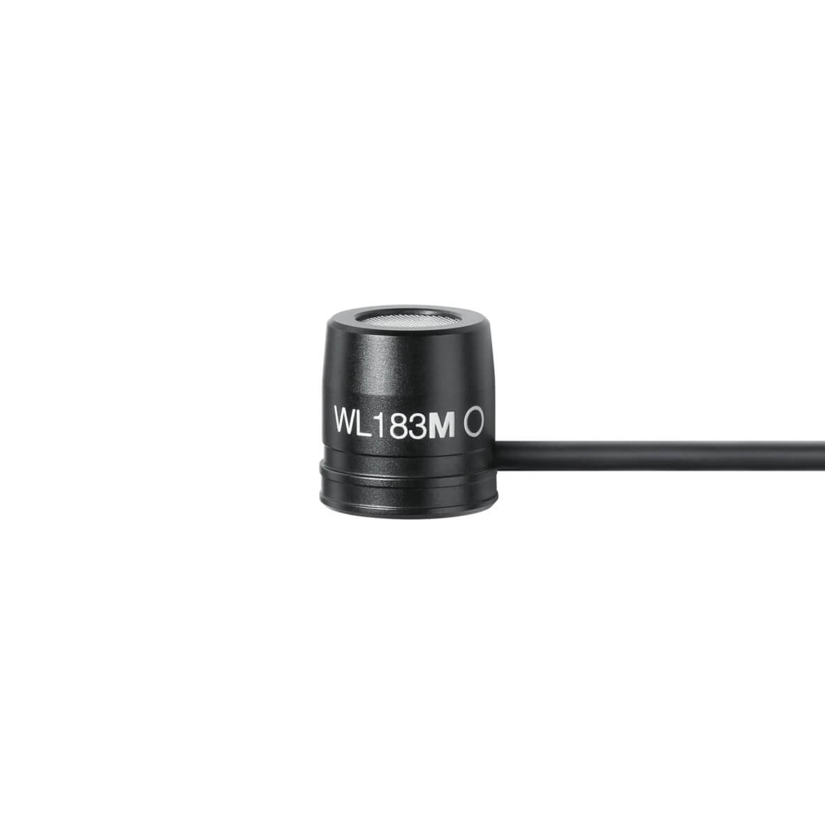 Shure WL183M - Microflex Low-profile Omnidirectional Lavalier Microphone, black