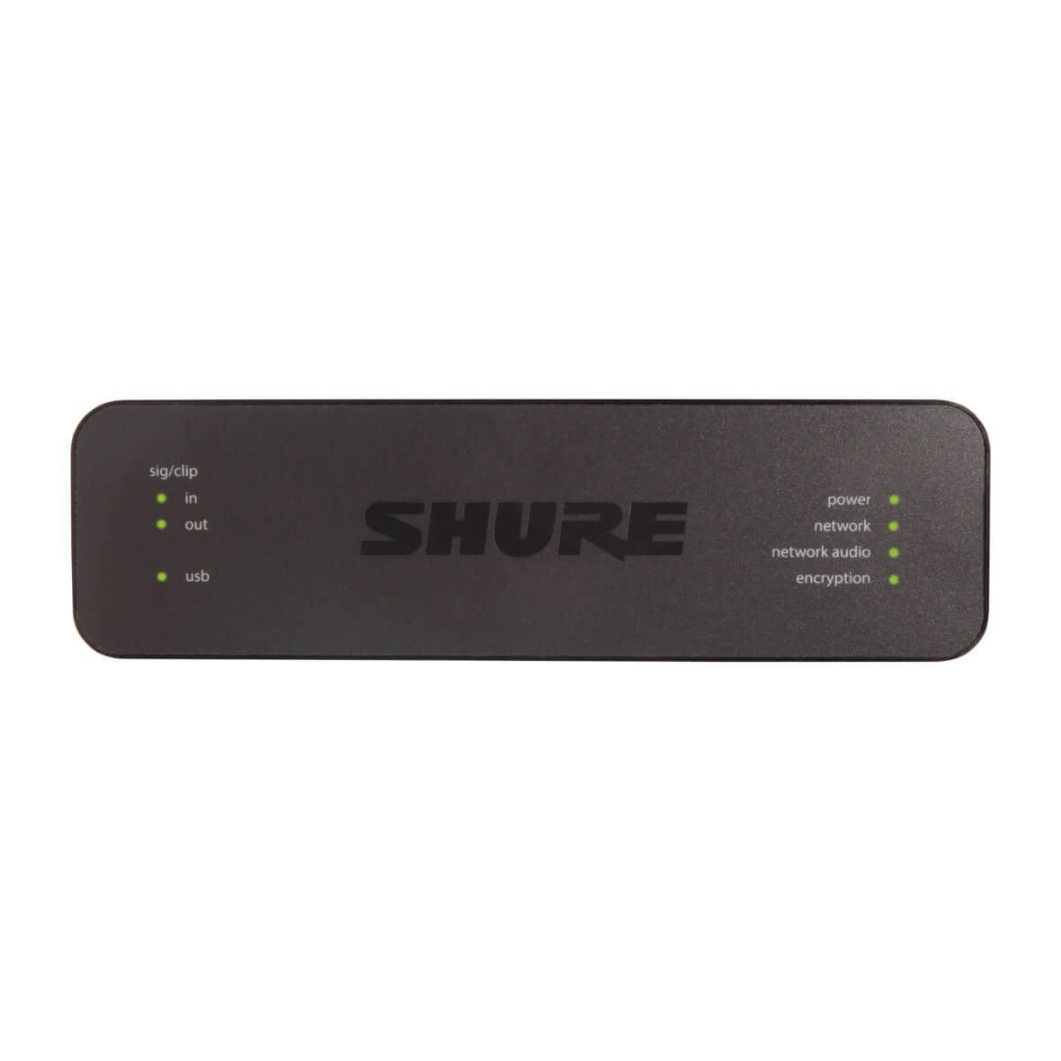 Shure ANIUSB-MATRIX - Microflex USB Audio Network Interface, front